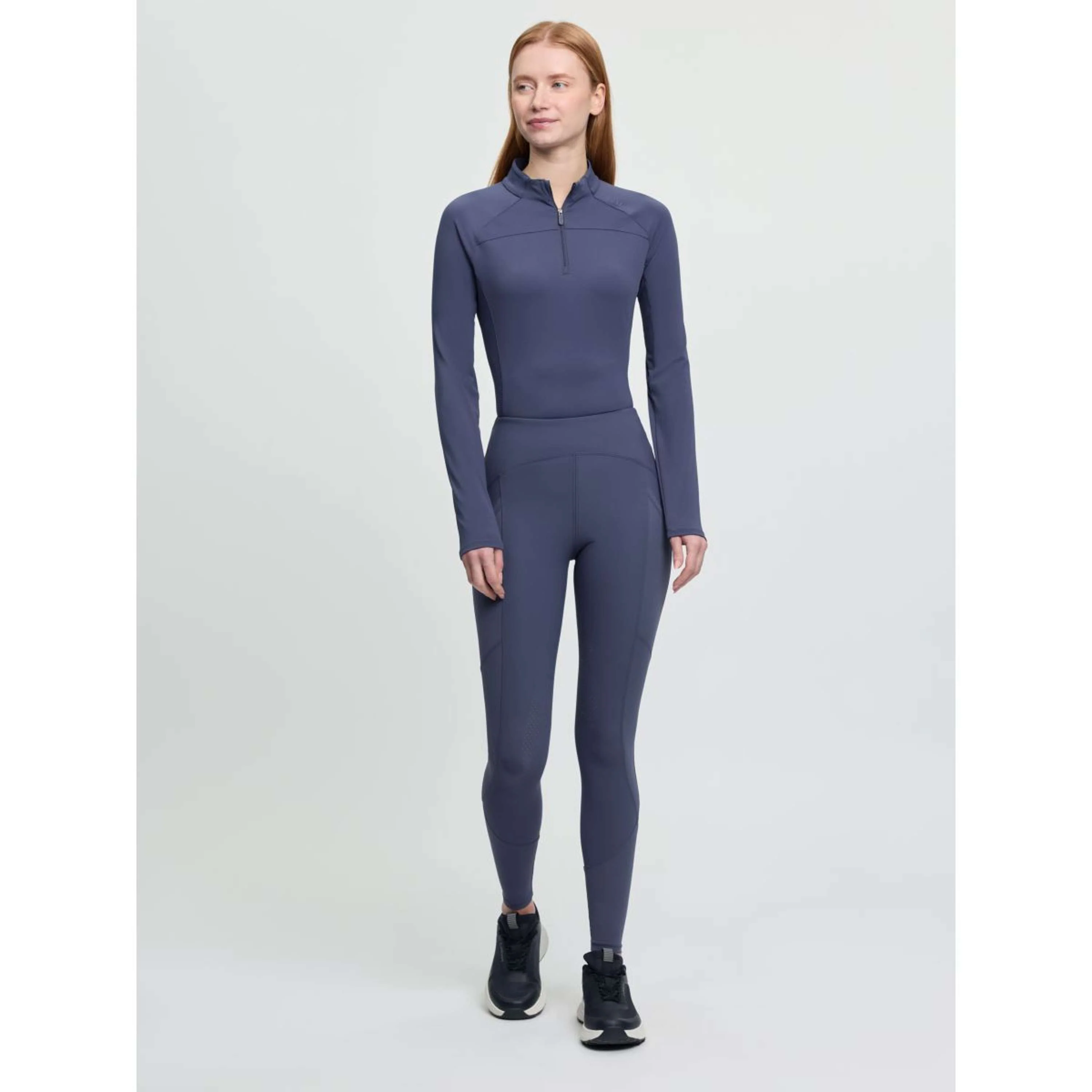 LeMieux Legging d'Équitation Airflow Full Grip Shadow - Image 2