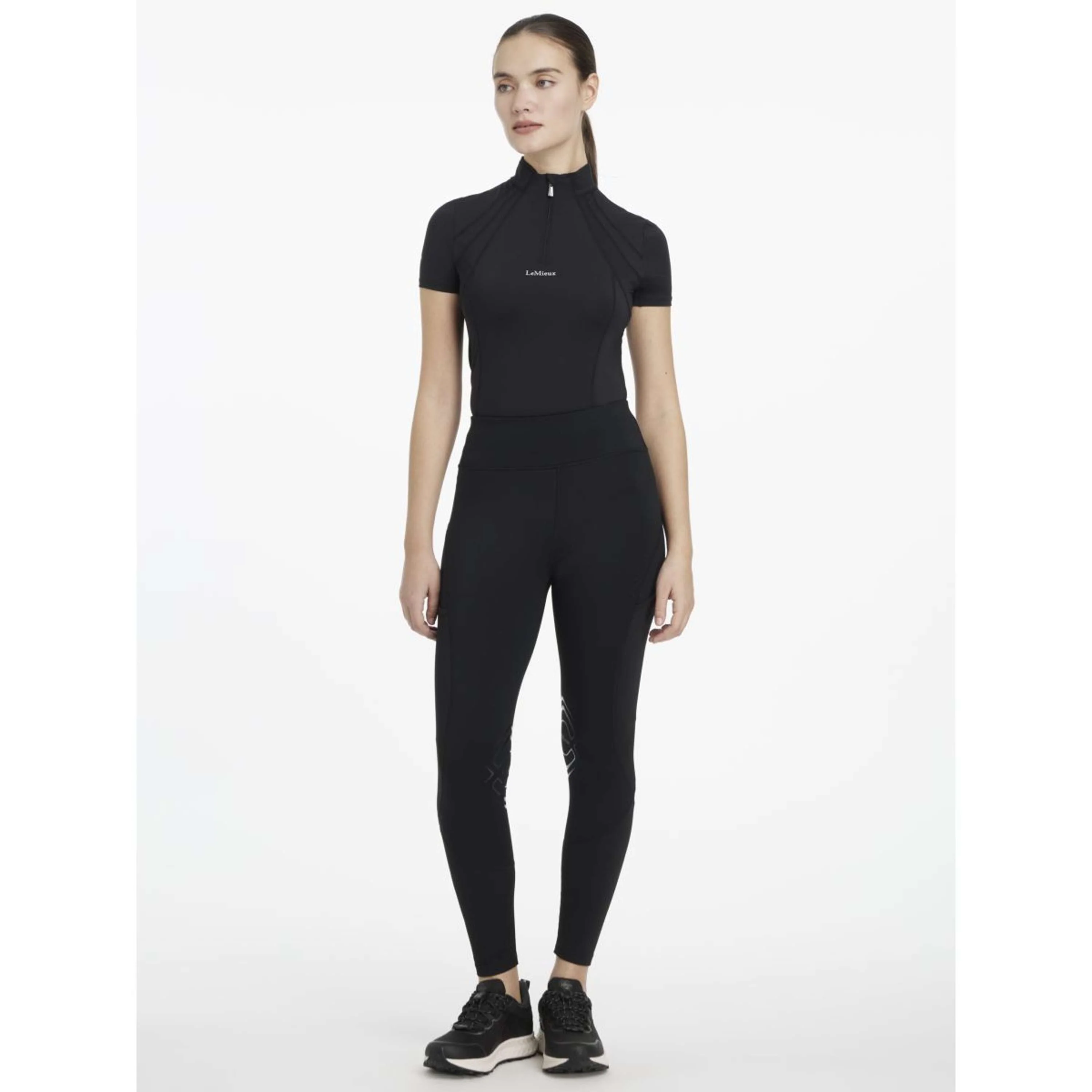 LeMieux Legging d'Équitation Lydia Mesh Noir - Image 5