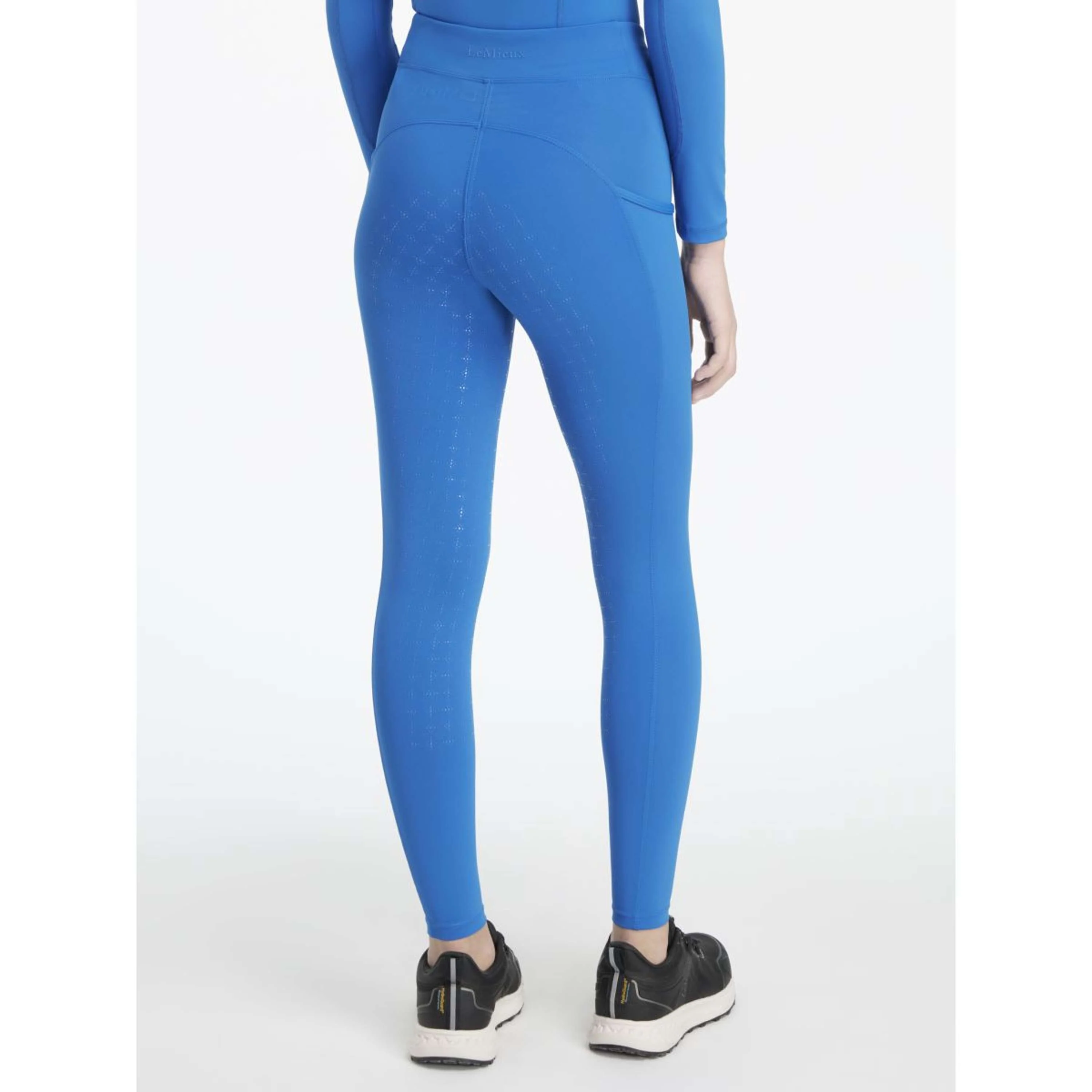 LeMieux Legging d'Équitation Young Rider Orla Benetton Blue - Image 3