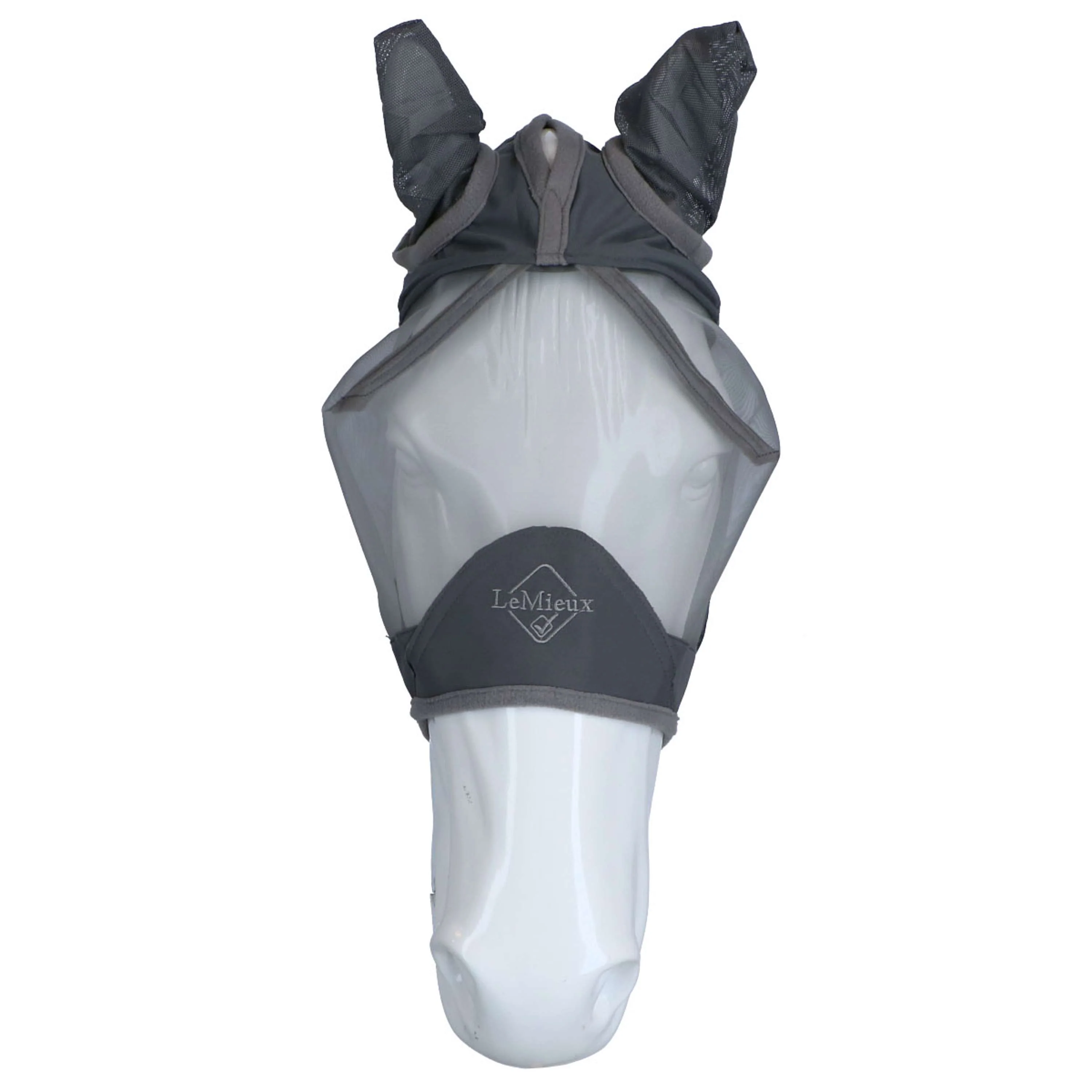 LeMieux Masque Anti-Mouches ArmourShield Pro Half Gris - Image 3