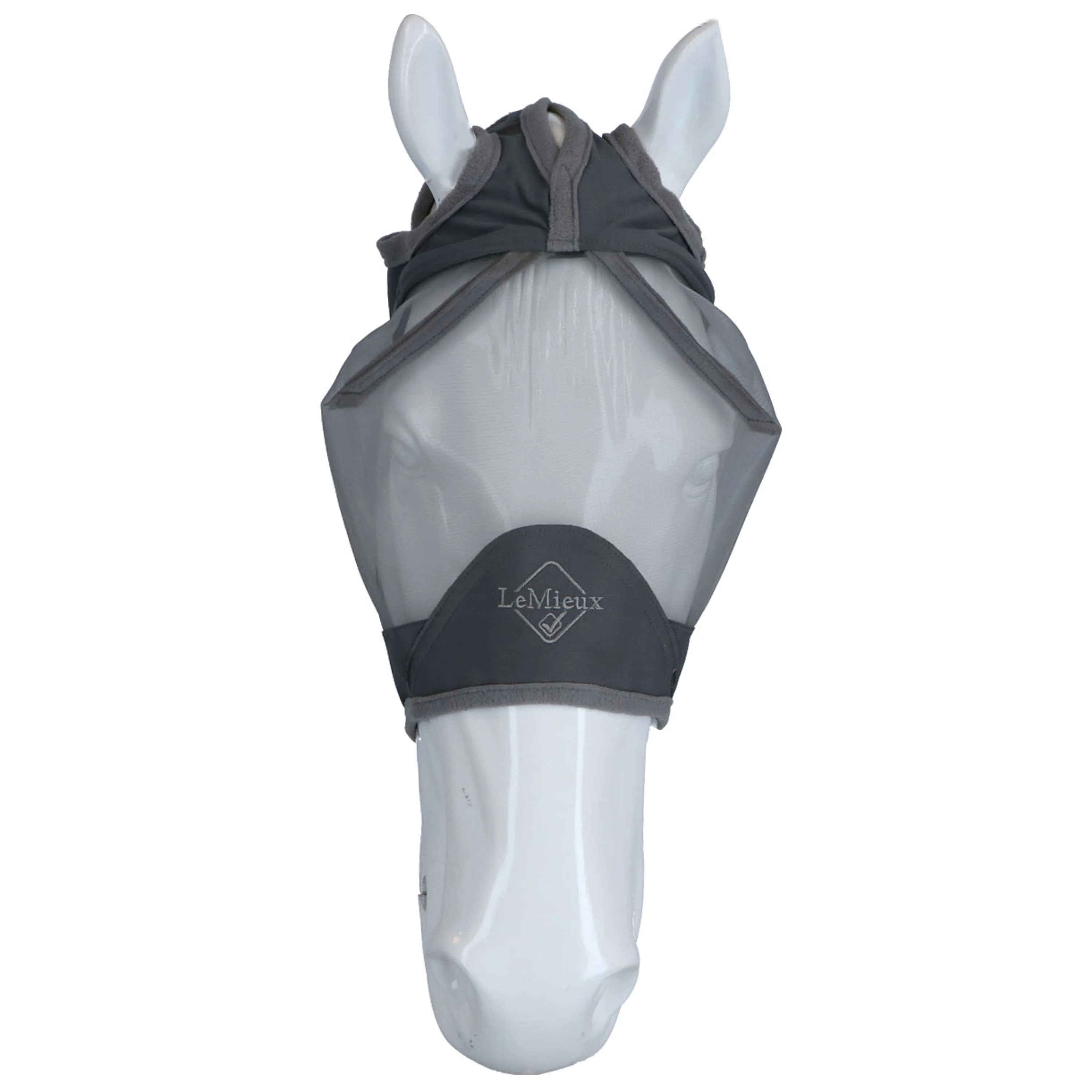 LeMieux Masque Anti-Mouches ArmourShield Pro Standard Gris - Image 4