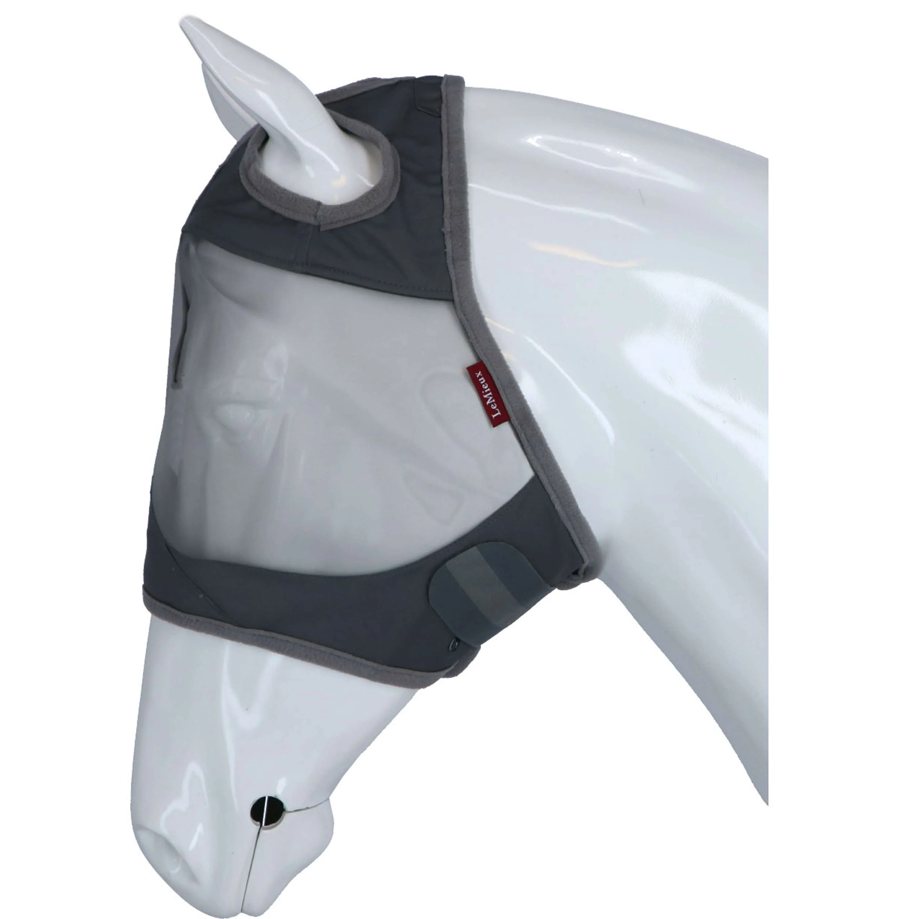 LeMieux Masque Anti-Mouches ArmourShield Pro Standard Gris - Image 5