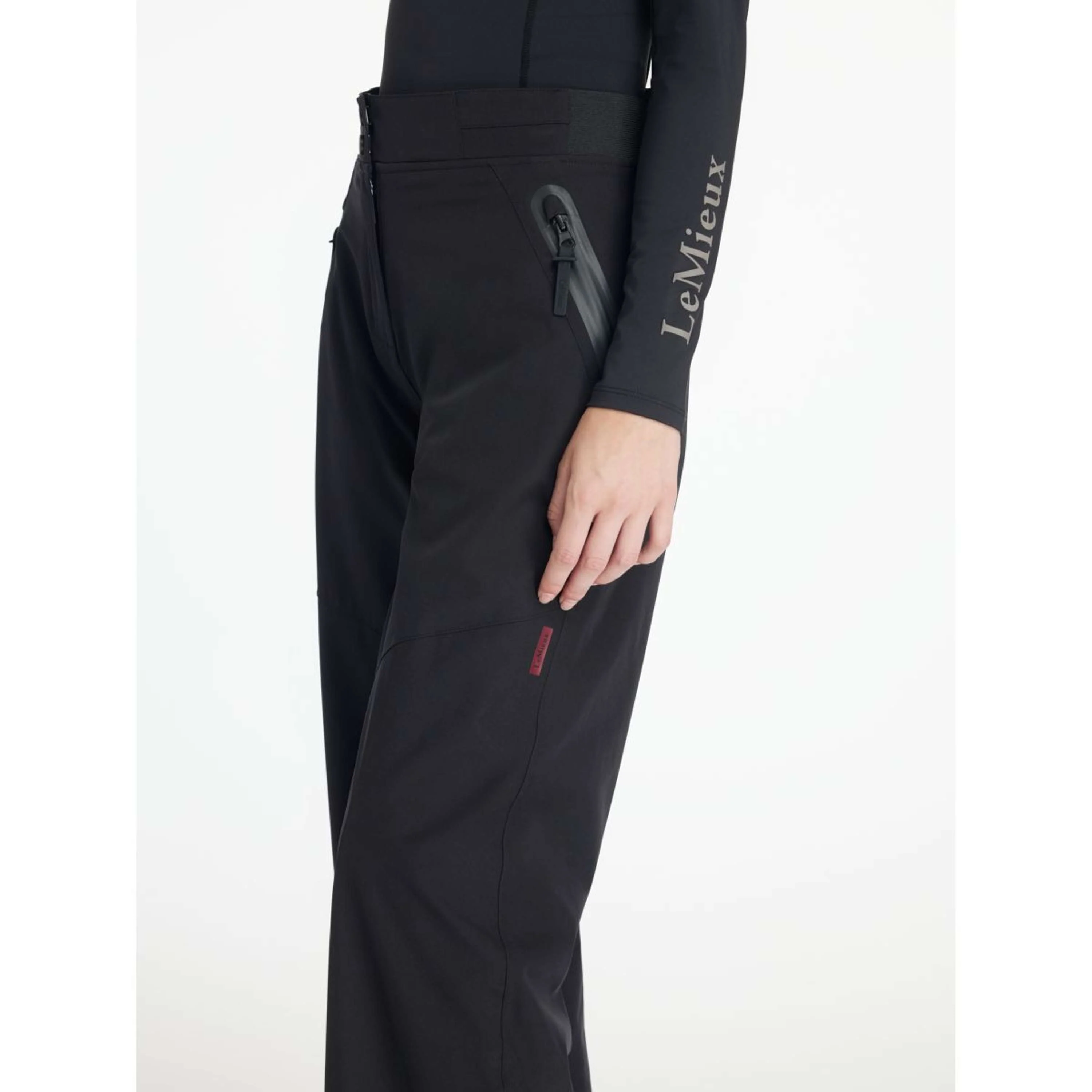 LeMieux Pantalon d'Équitation Drytex Stormwear Étanche Noir - Image 3