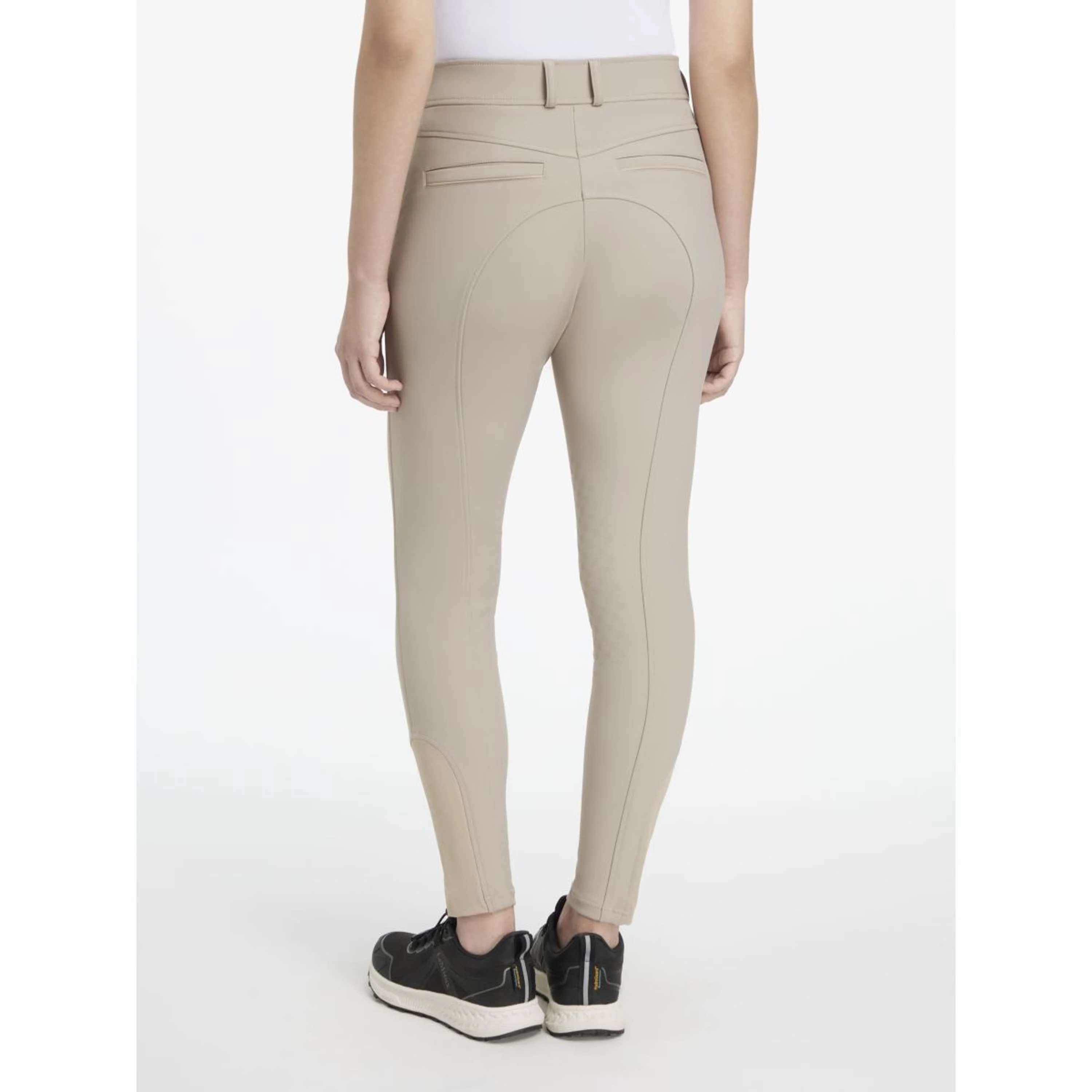 LeMieux Pantalon d'Équitation Isabelle Full Grip Almond - Image 2