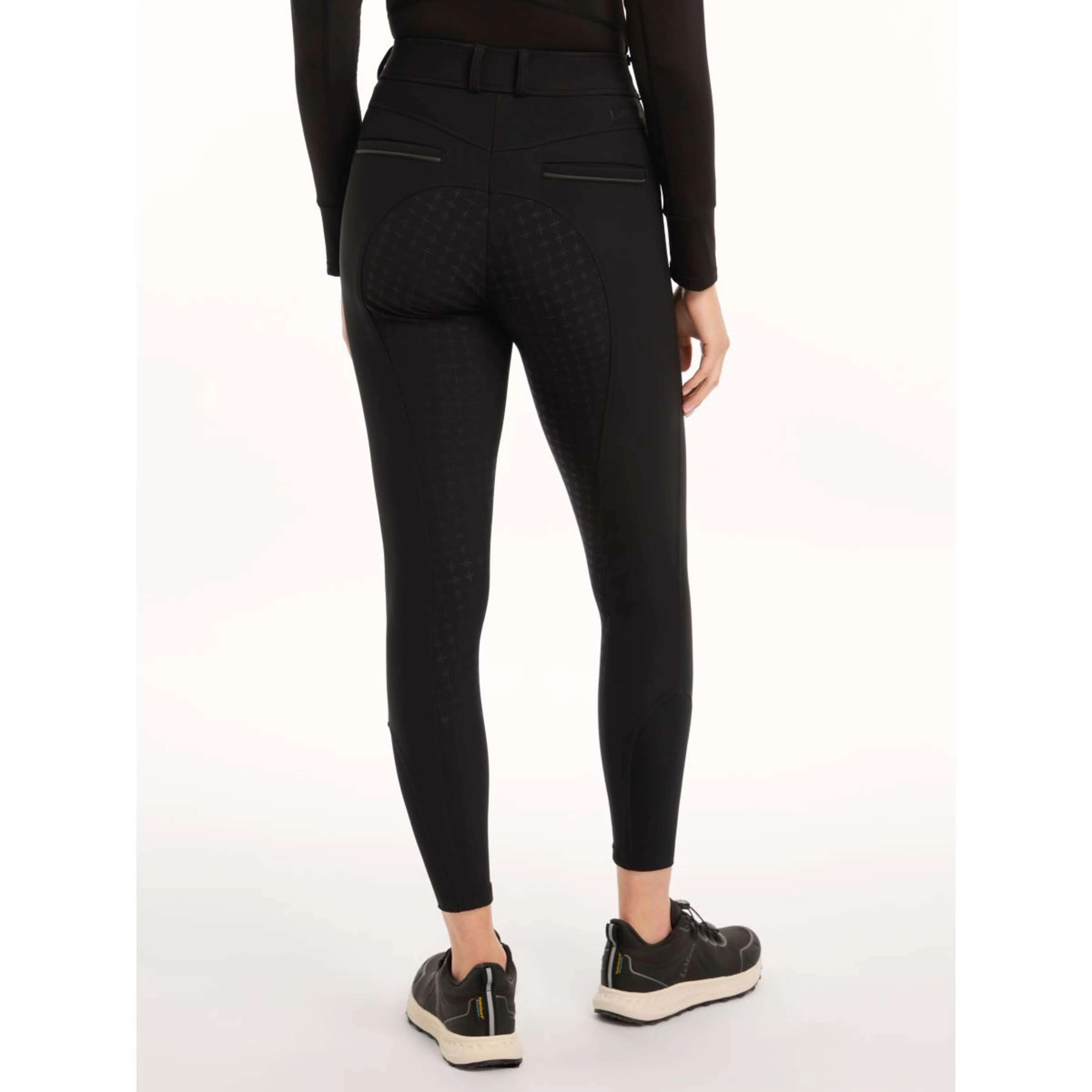 LeMieux Pantalon d'Équitation Isabelle Full Grip Noir - Image 2