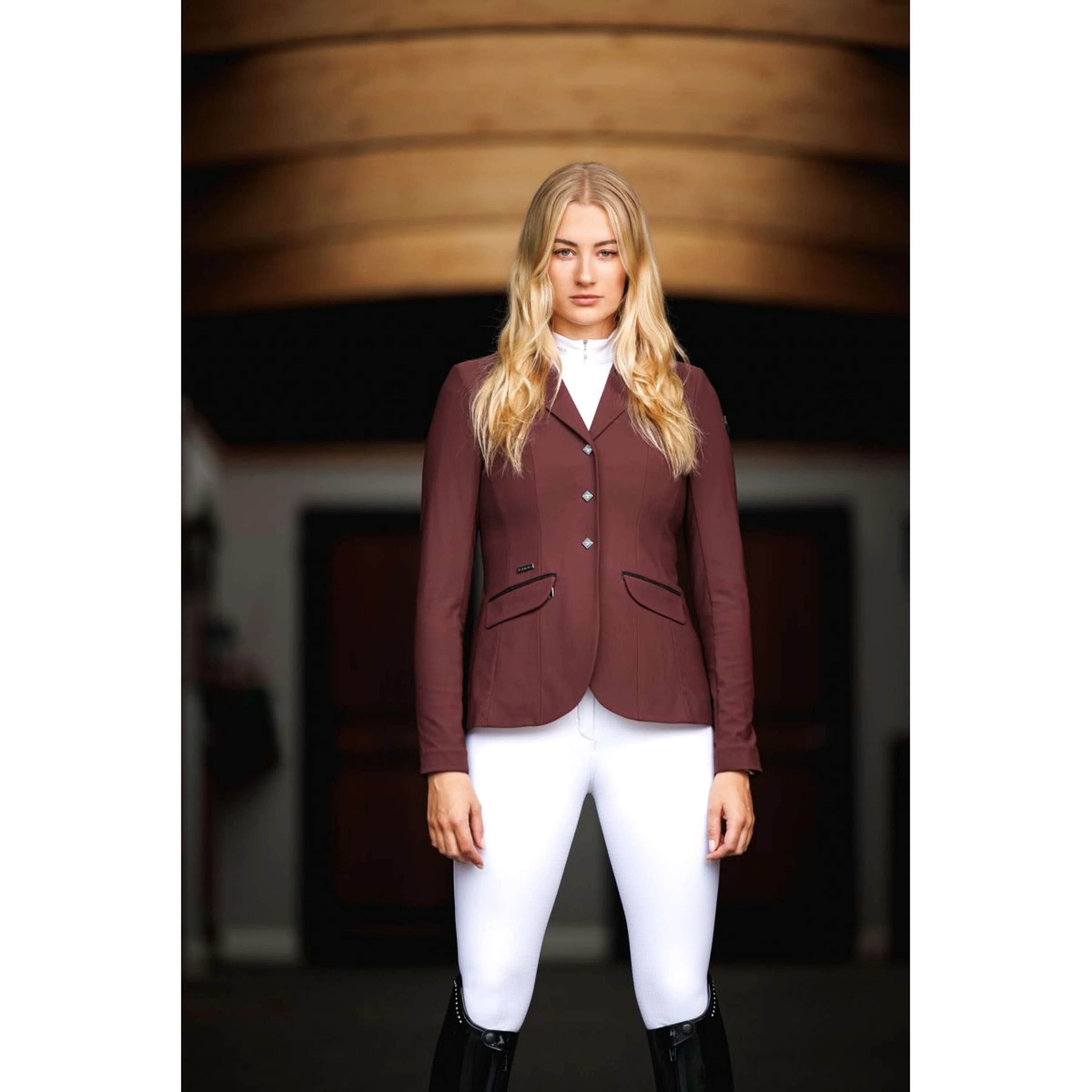 LeMieux Petite Veste de Concours Dynamique Bordeaux - Image 5