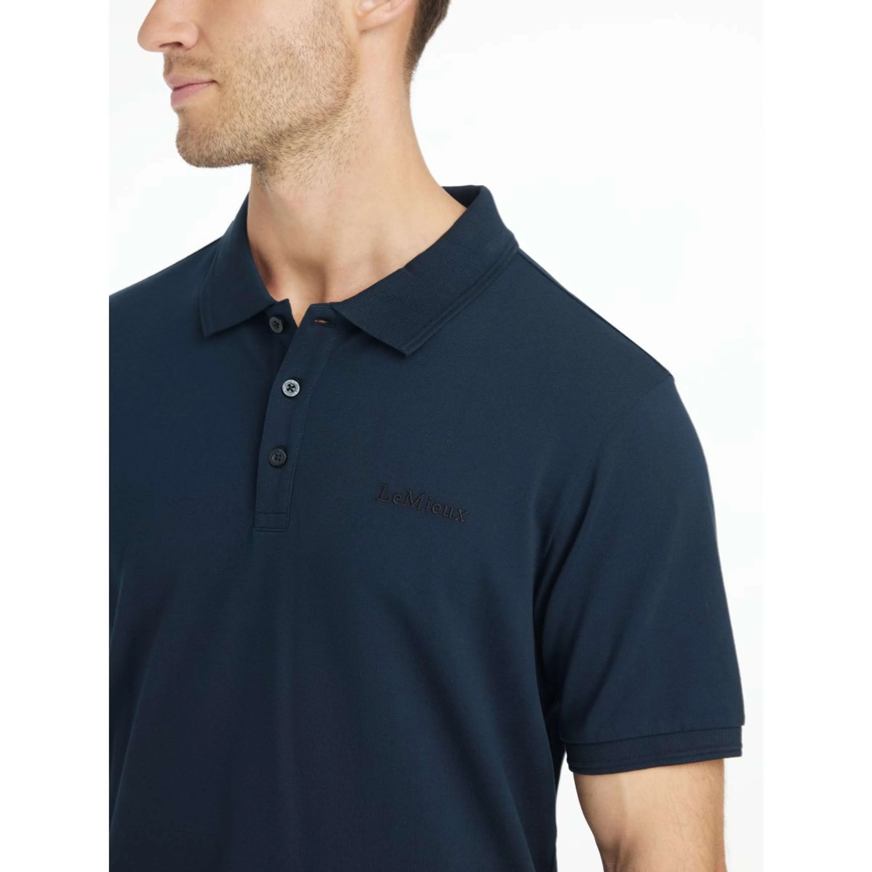 LeMieux Polo Classique Hommes Marin - Image 3