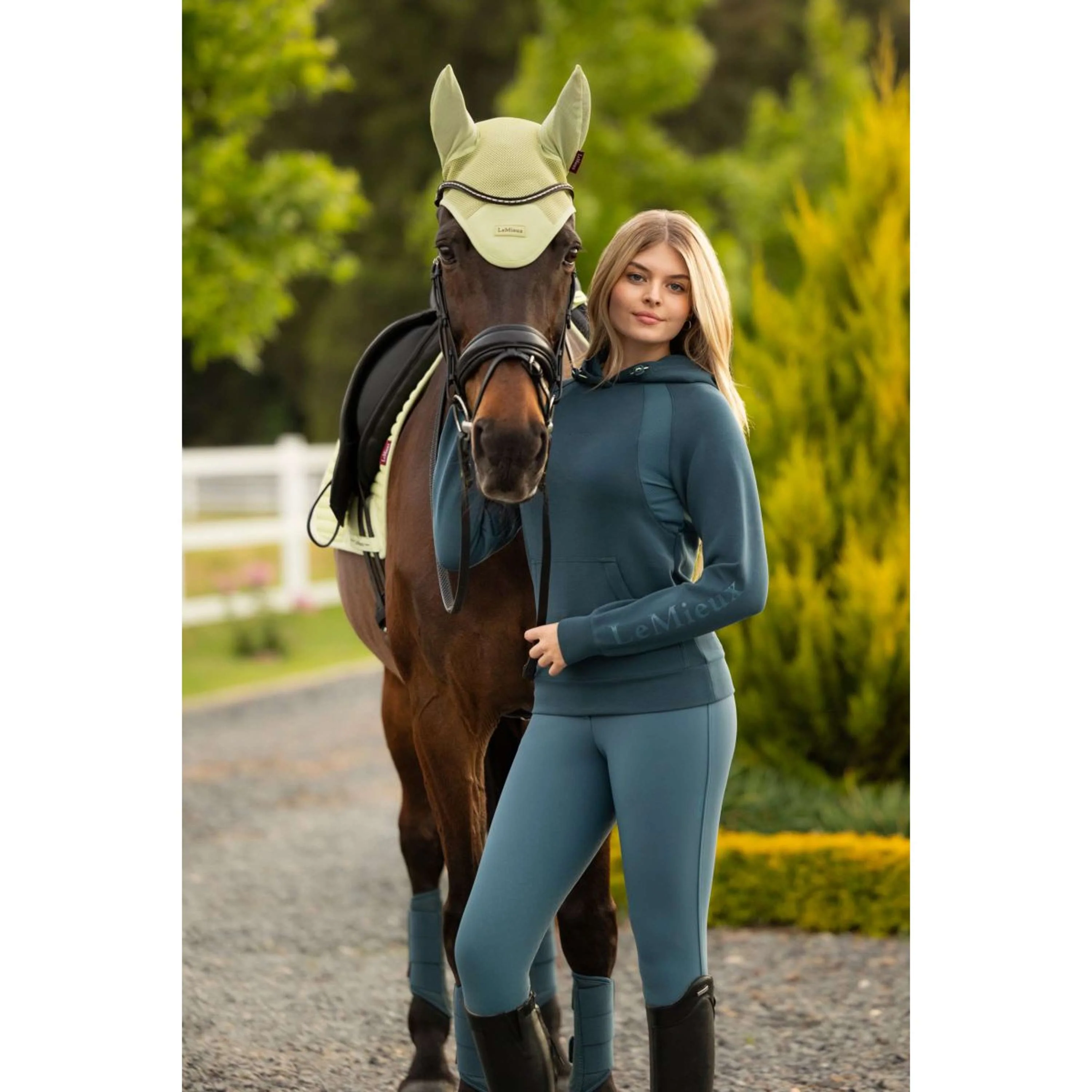 LeMieux Pull col Hoodie Nadine Airflow Jungle - Image 2