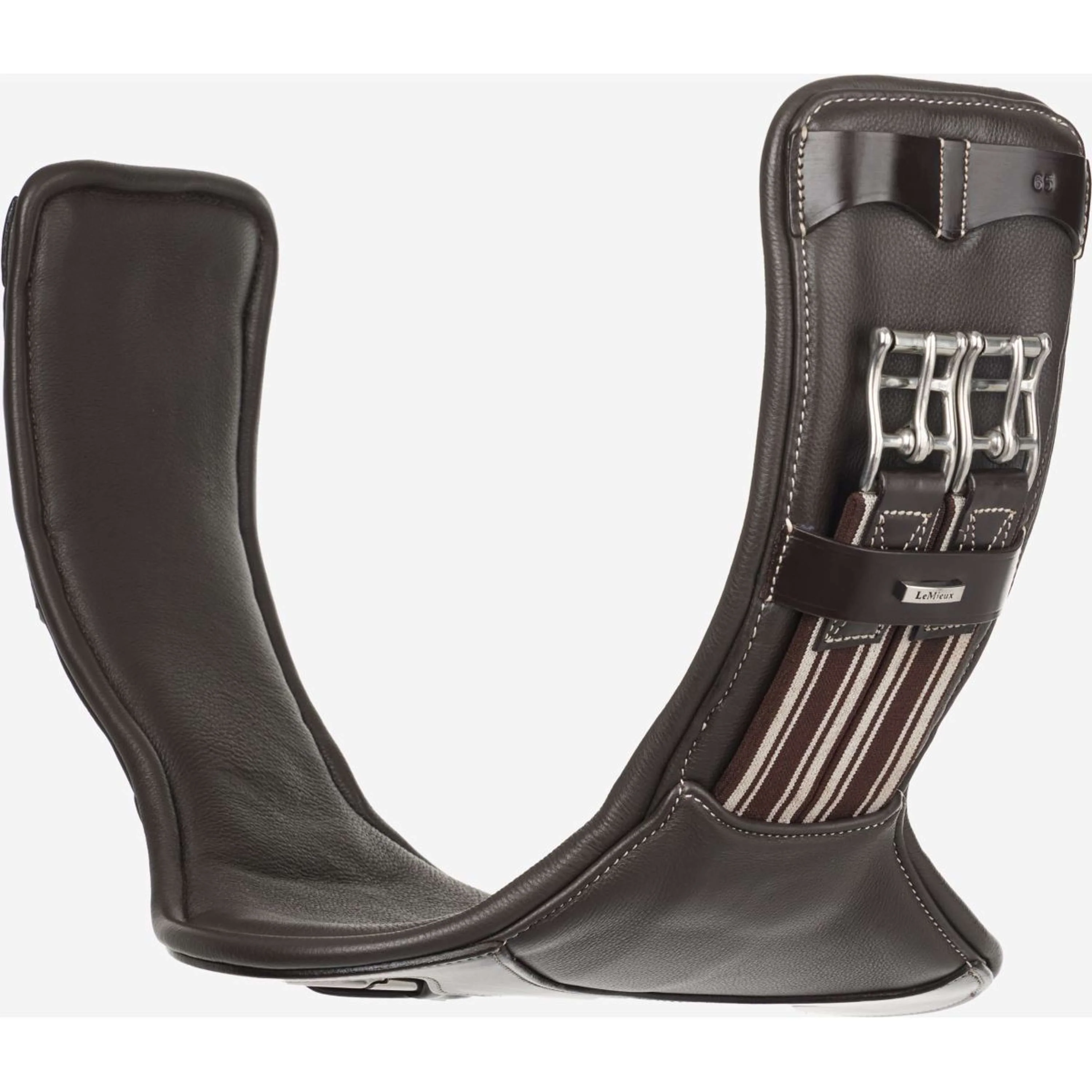 LeMieux Sangle Arika Contoured Court Marron - Image 5
