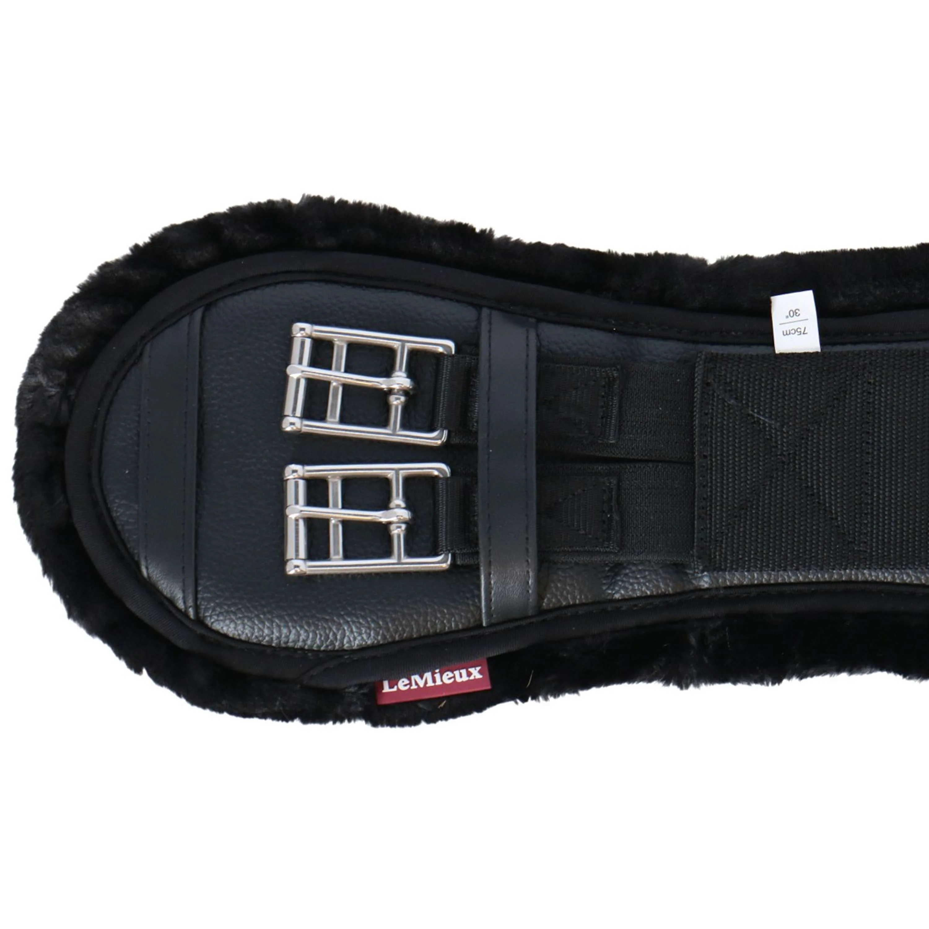 LeMieux Sangle de Dressage ProLambs Noir/Noir - Image 3