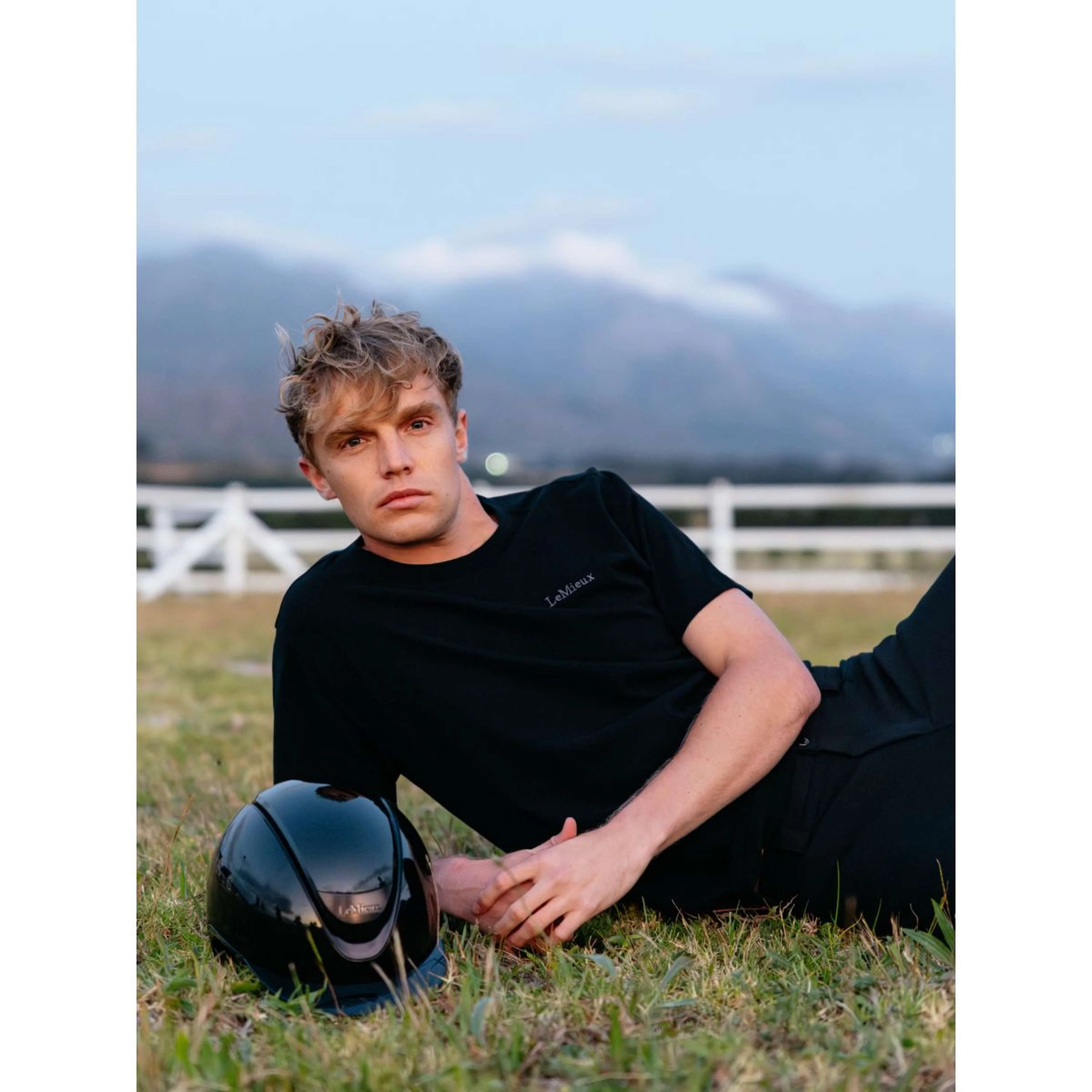 LeMieux T-Shirt SS26 Hommes Noir - Image 3