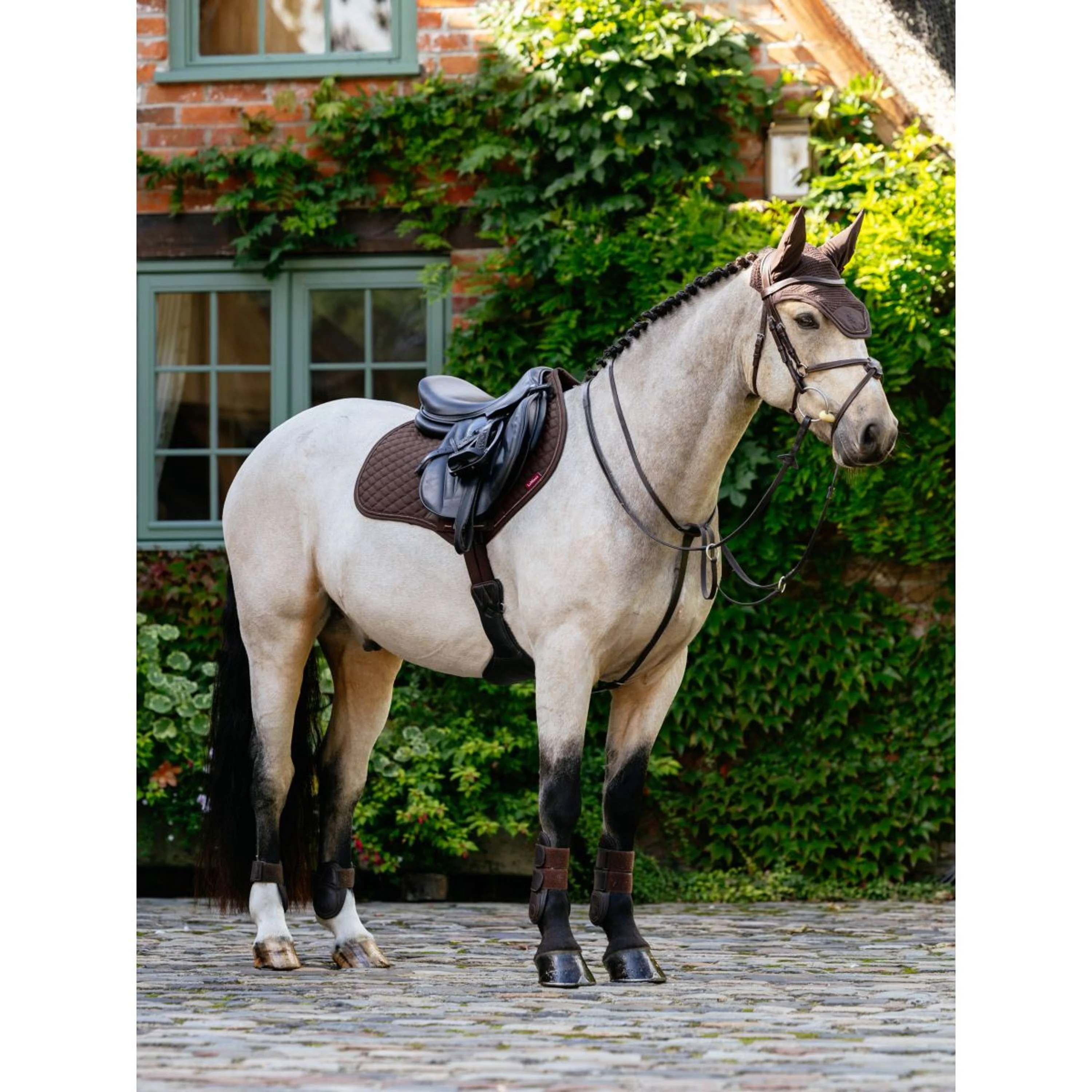 LeMieux Tapis de Selle Brilliance Close Contact Square de Saut Espresso - Image 2