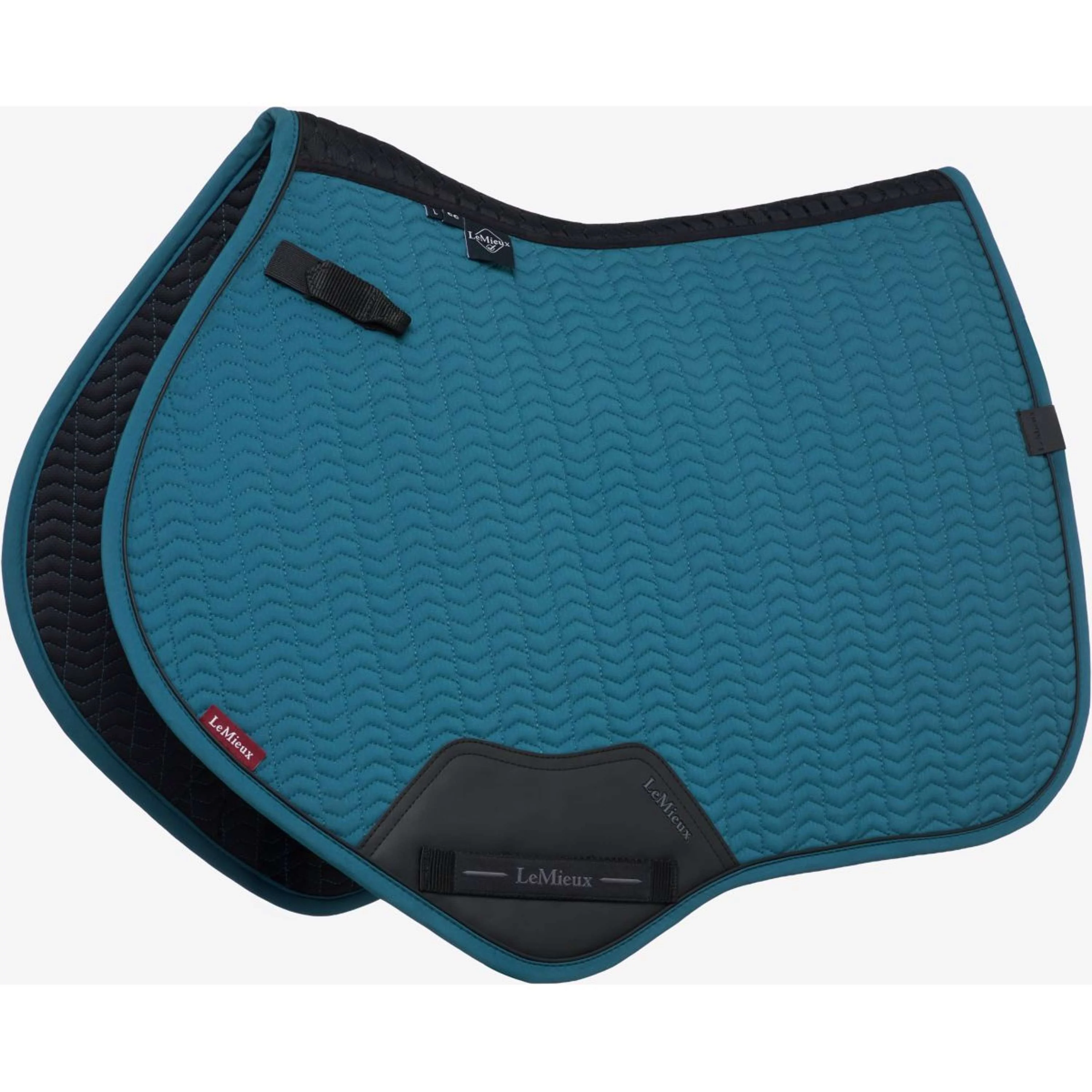 LeMieux Tapis de Selle Essence Close Contact Square de Saut Jungle