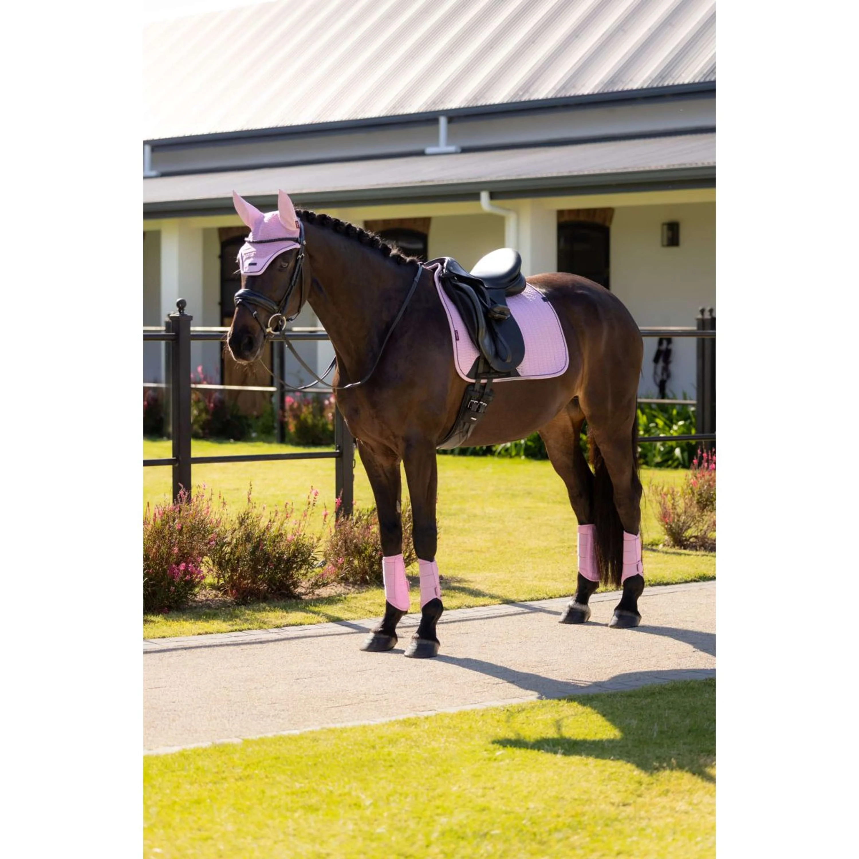 LeMieux Tapis de Selle Essence Square Dressage Fondant - Image 3