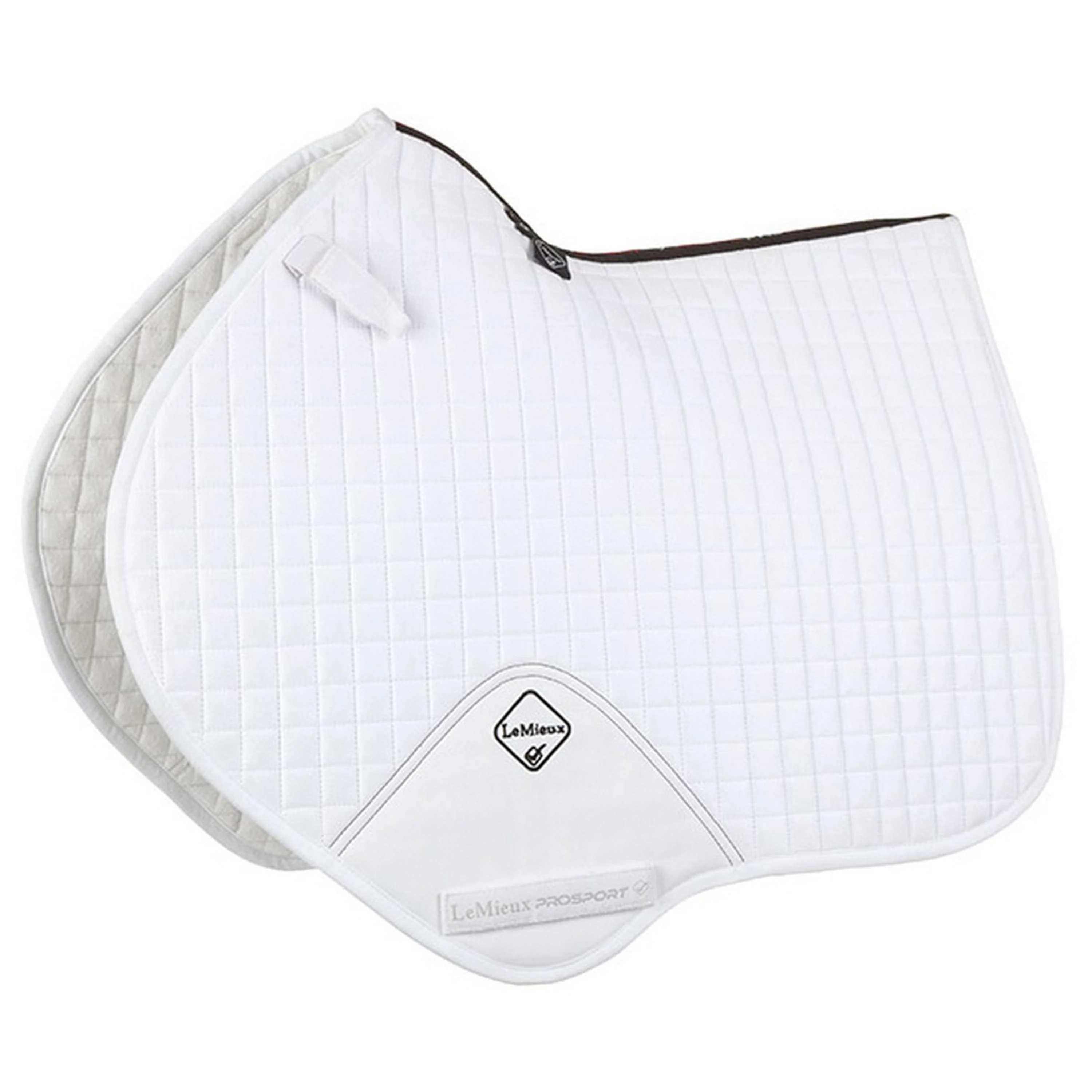 LeMieux Tapis de Selle Luxury Square CC Blanc