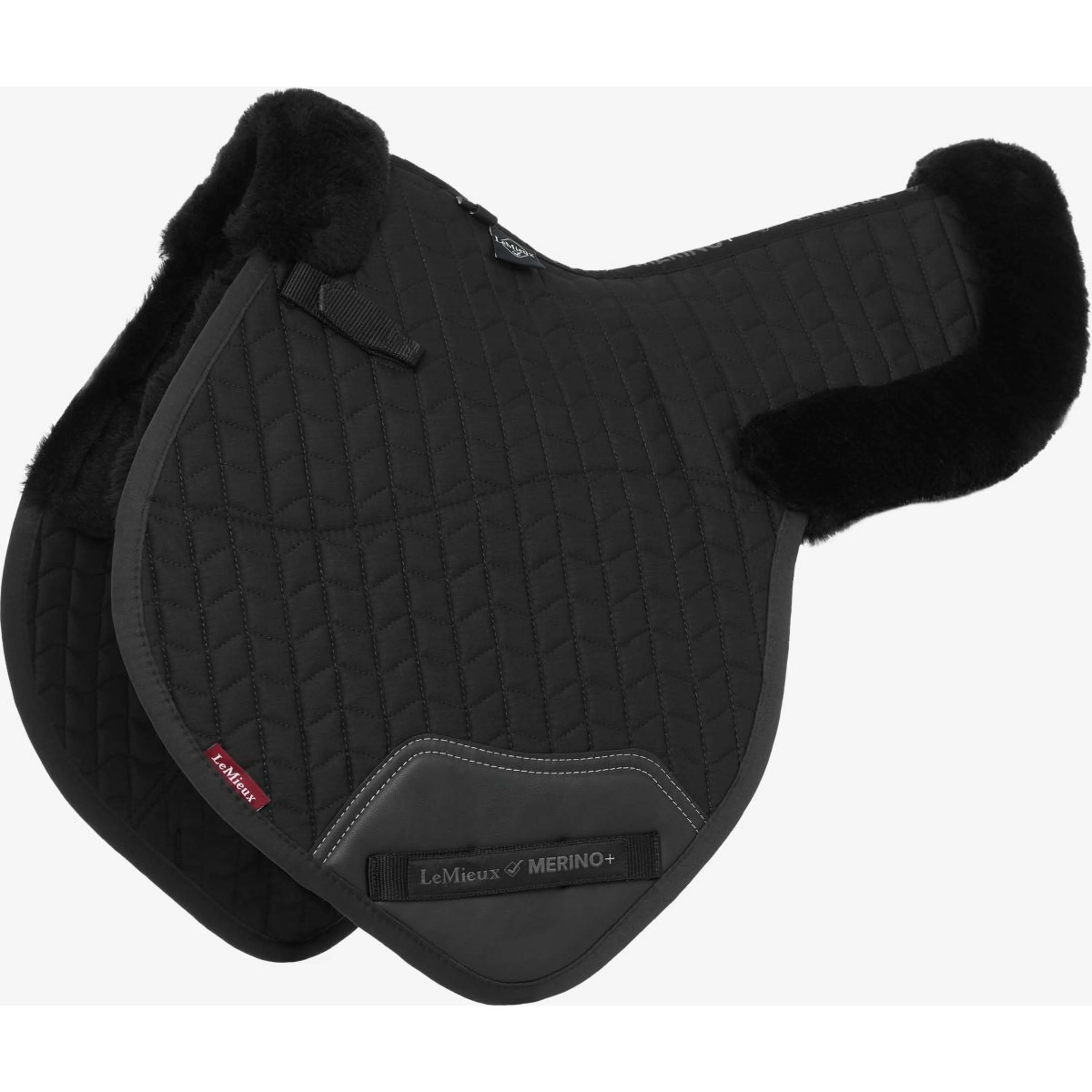 LeMieux Tapis de Selle Merino+ Demi-soulevé CC Noir