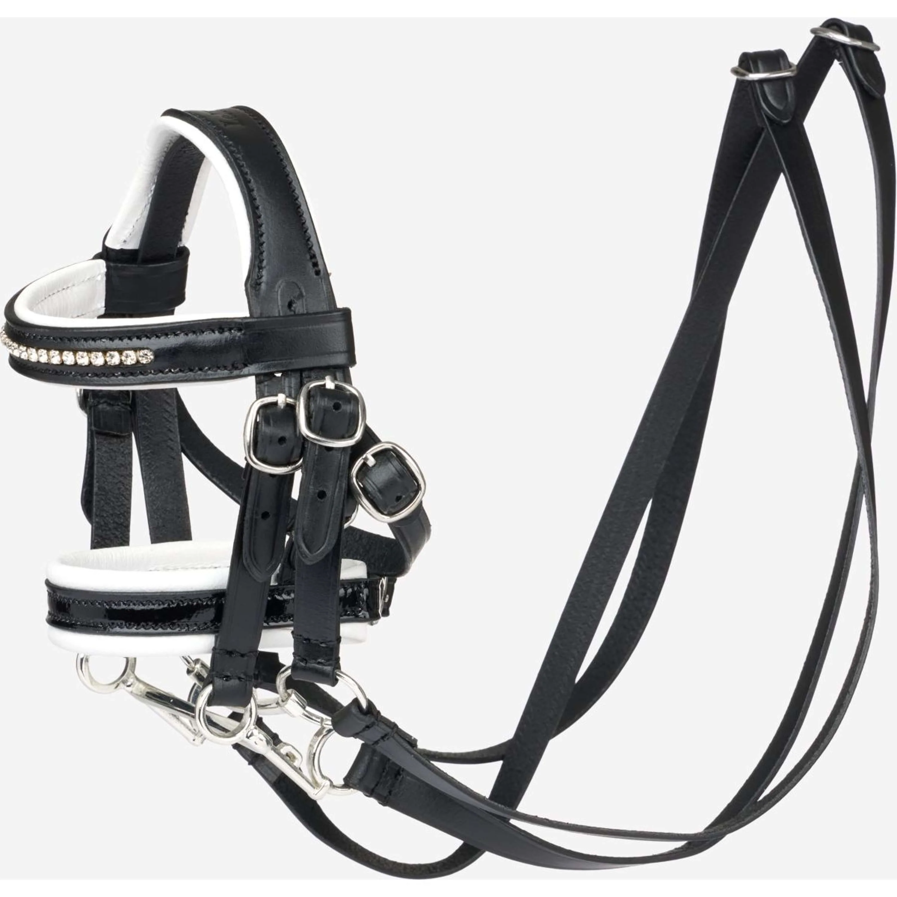 LeMieux Toy Pony Bride à barre et à filet Noir