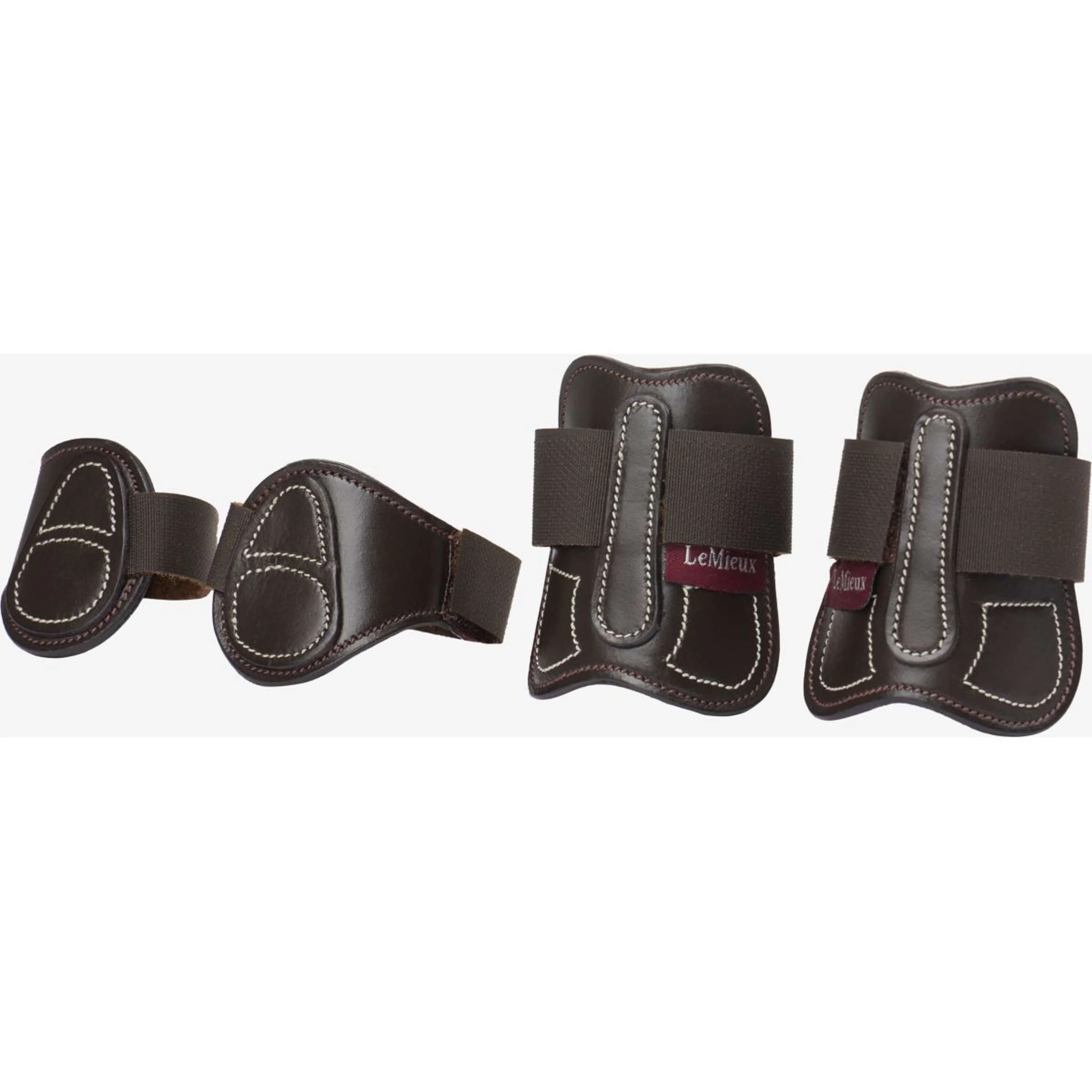 LeMieux Toy Pony Ensemble de Guêtres Marron