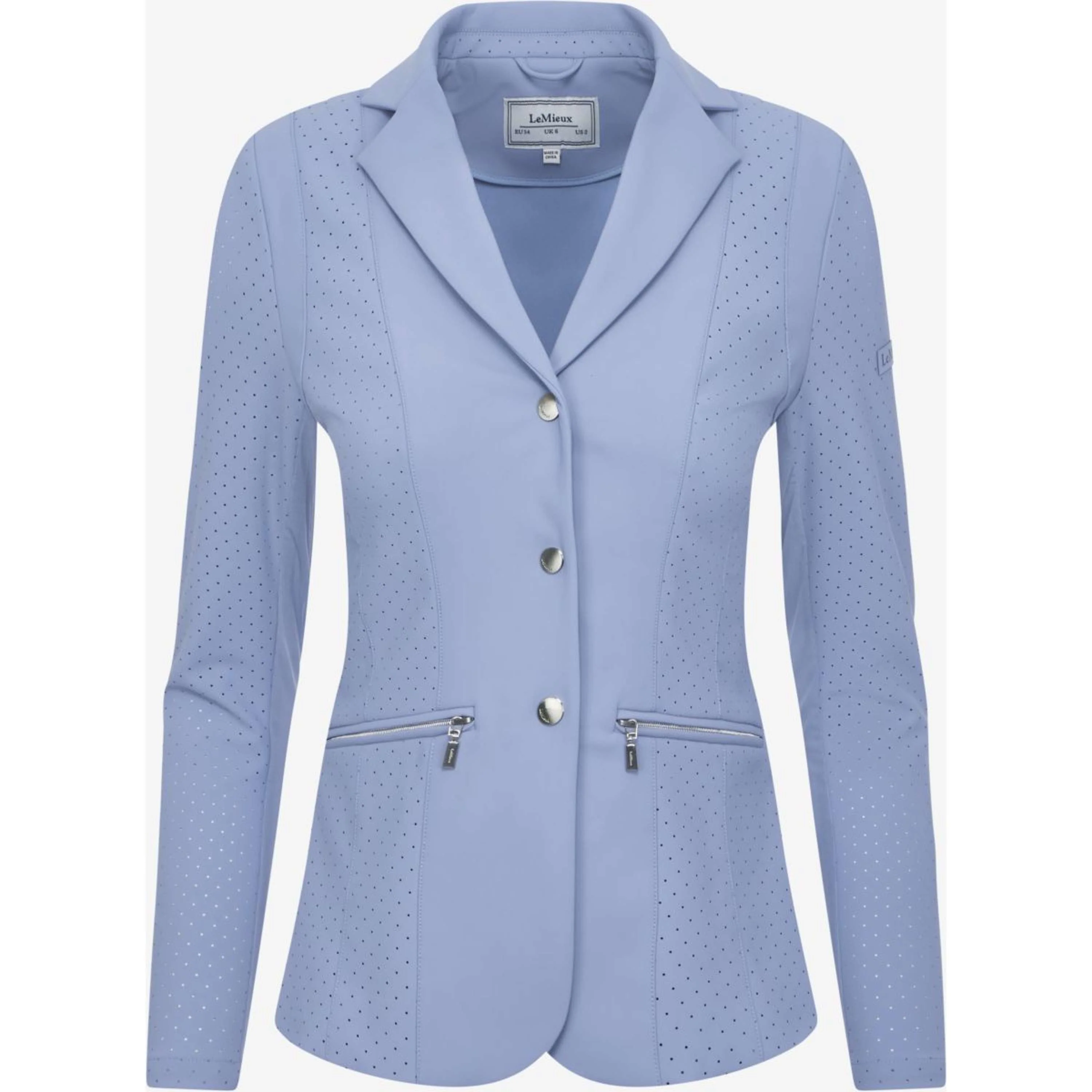 LeMieux Veste de Concours Jessica Mesh Powder Blue