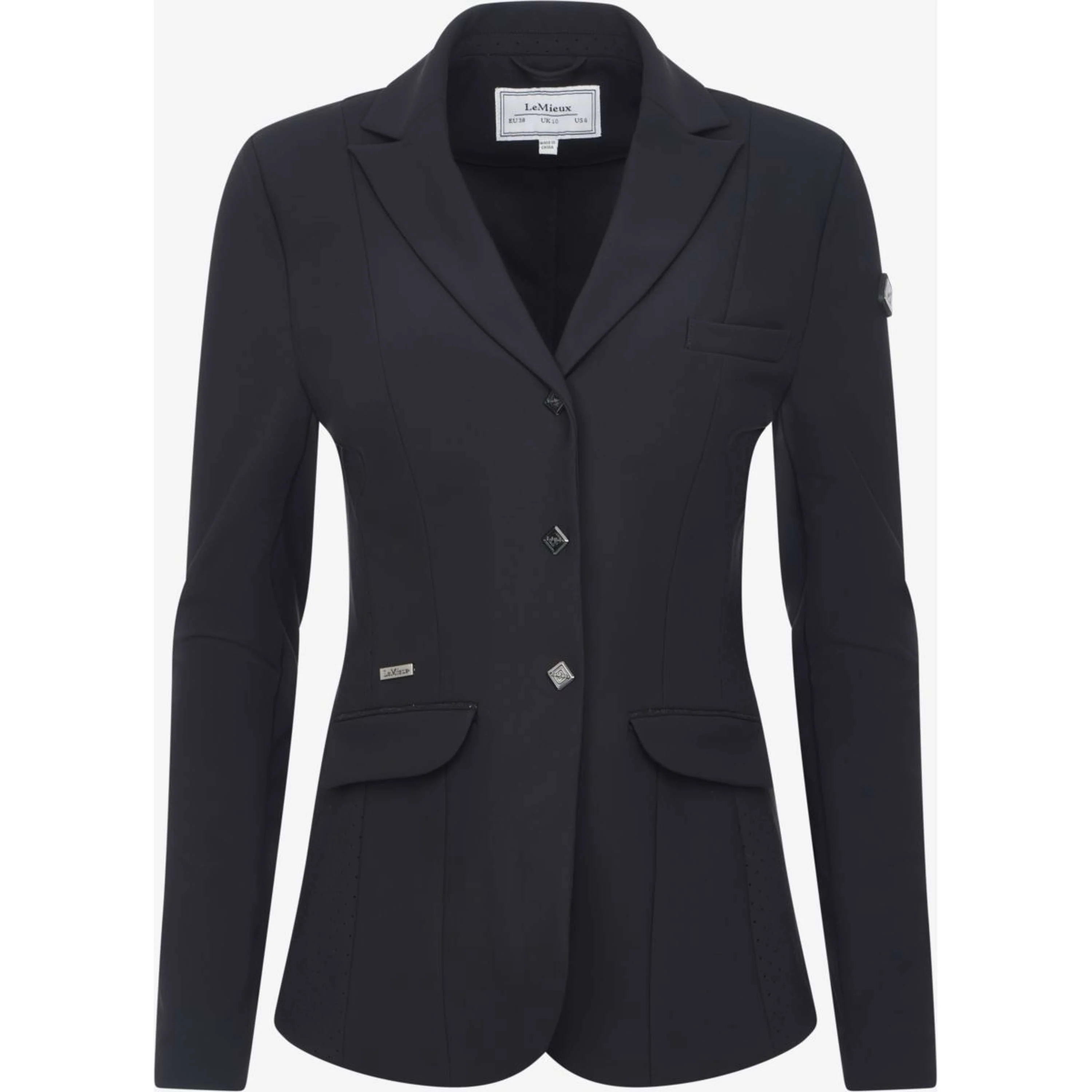 LeMieux Veste de Concours Tall Dynamique Noir