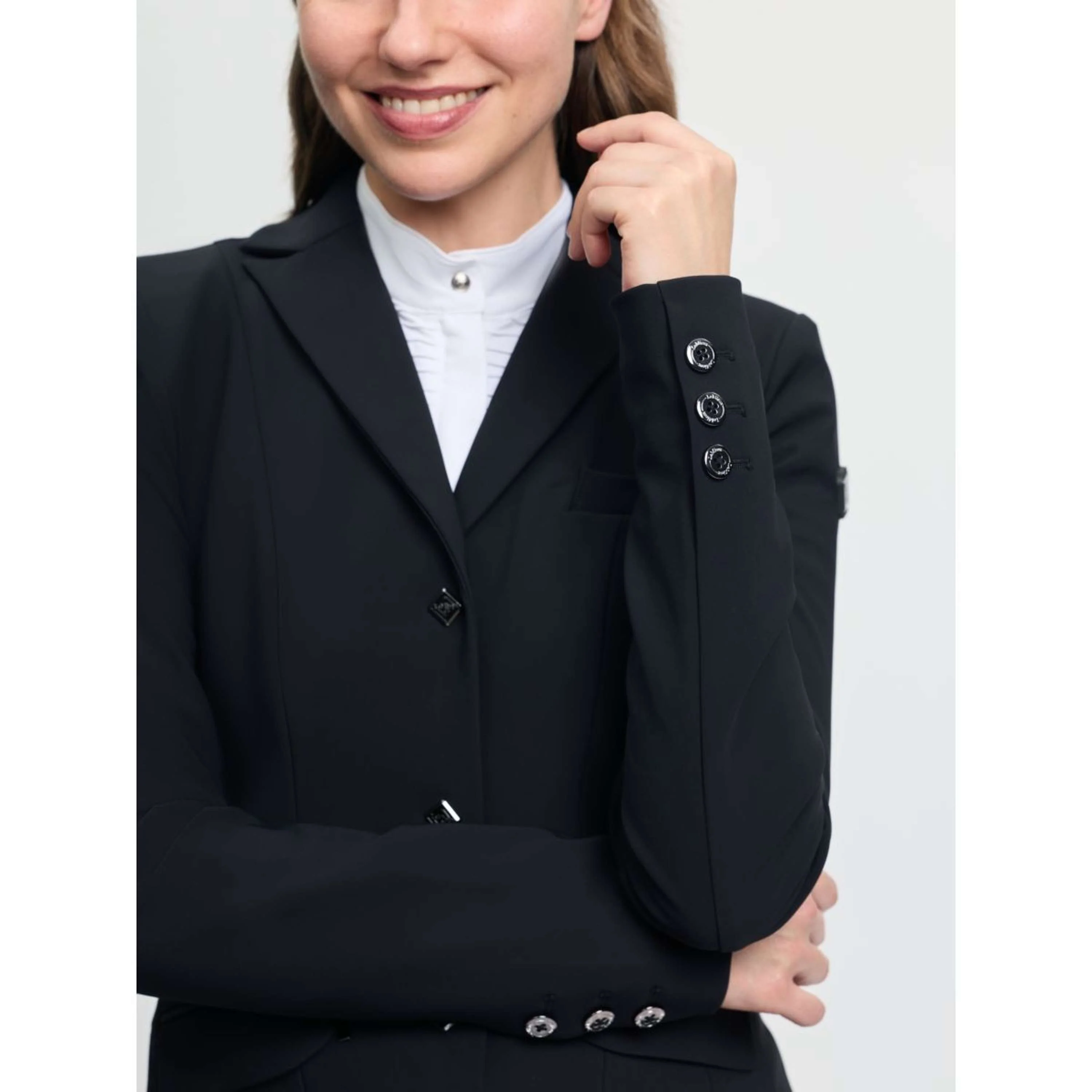 LeMieux Veste de Concours Tall Dynamique Noir - Image 5