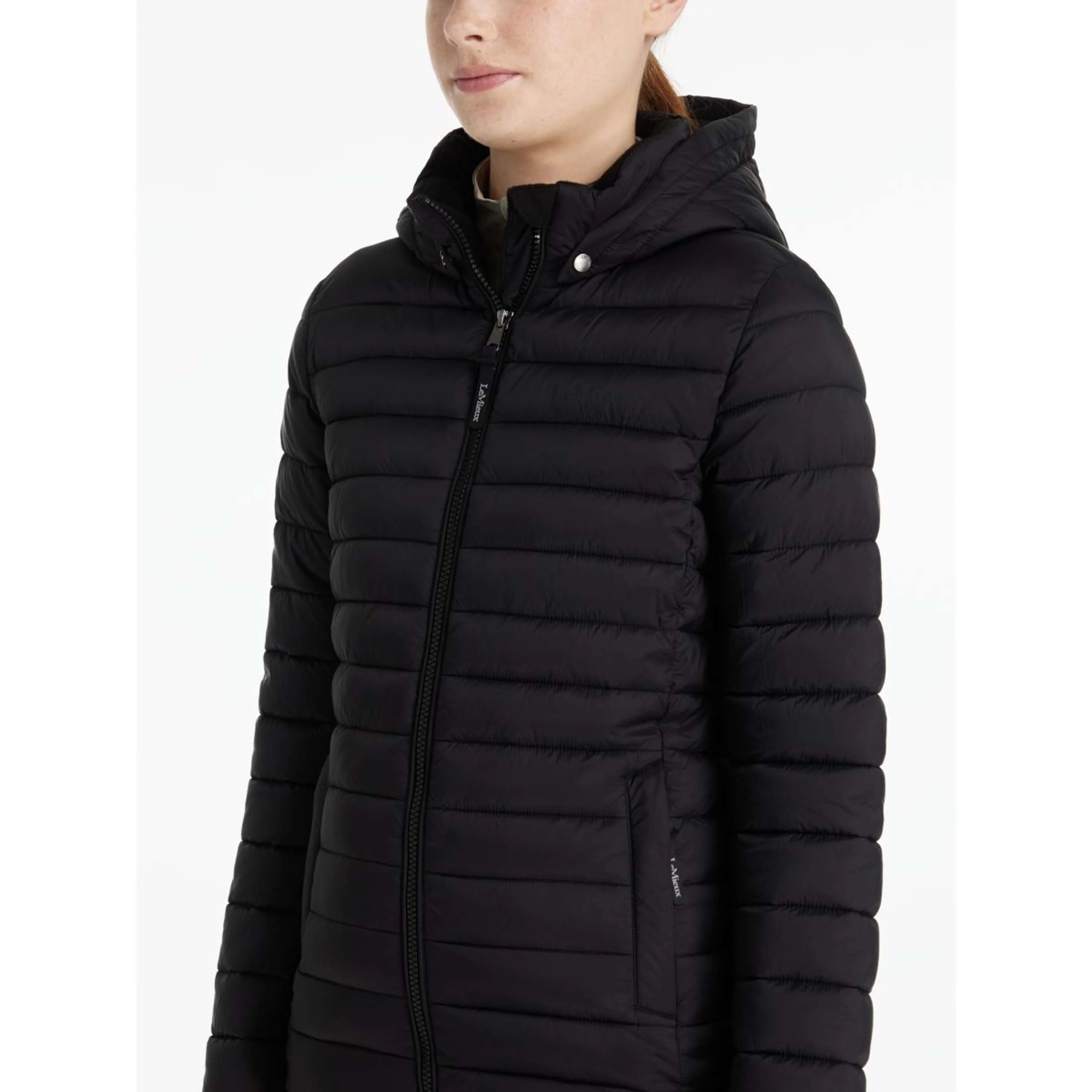 LeMieux Veste Young rider Ruby Court Noir - Image 3