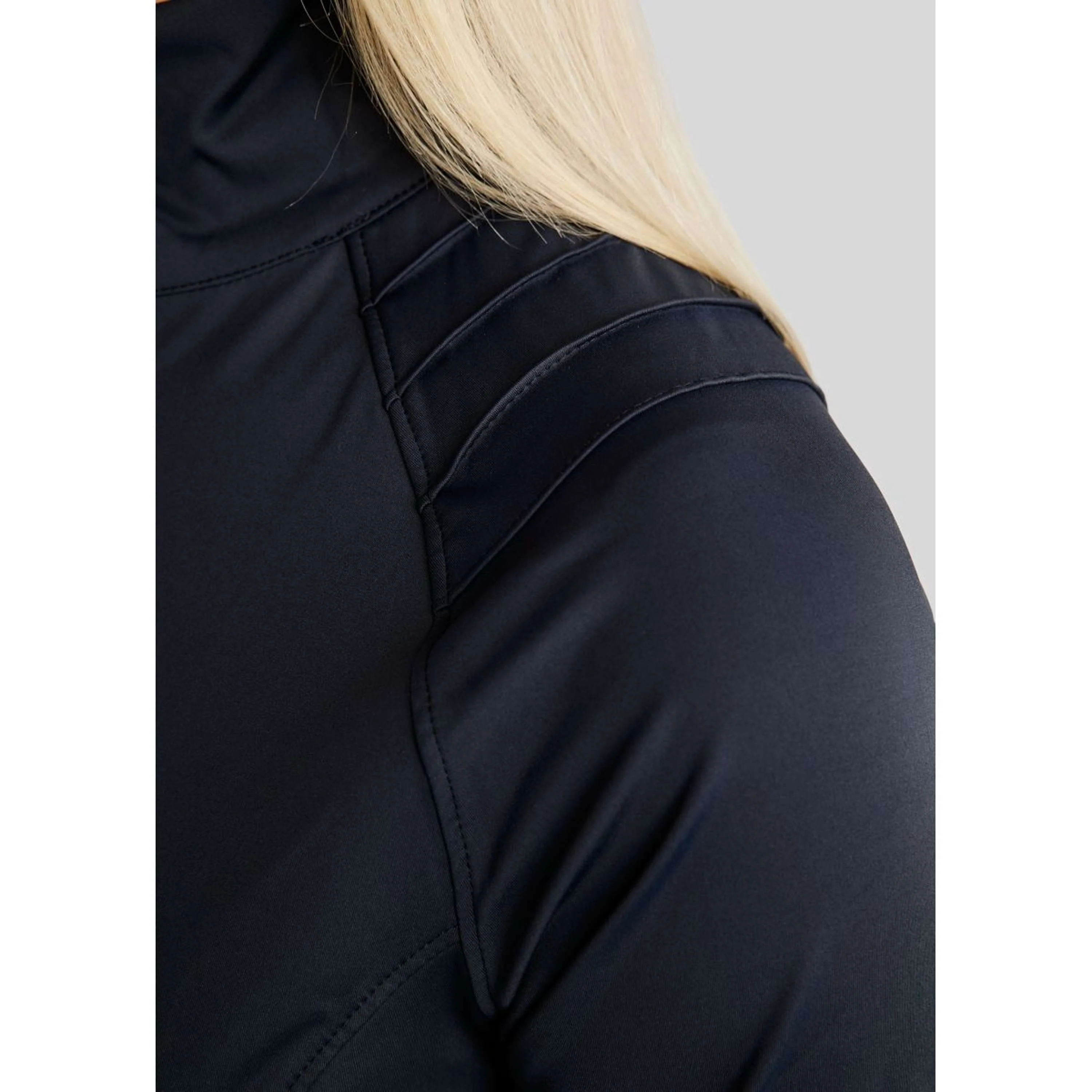 Montar Blouson MoPearl Pintuck Gun Metal Crystals Marin - Image 5