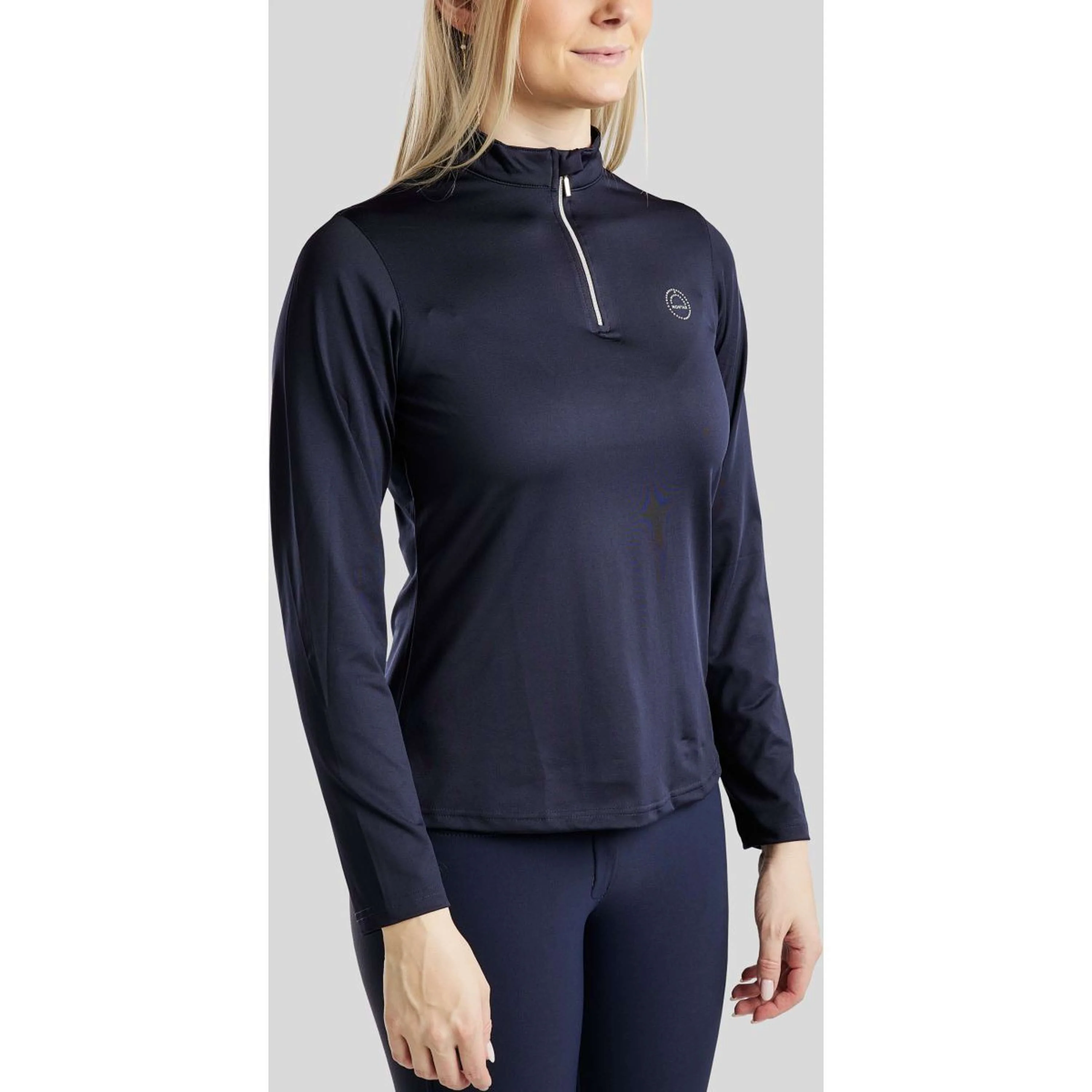 Montar Chemise Everly Crystal Logo Longues Manches Marin - Image 7