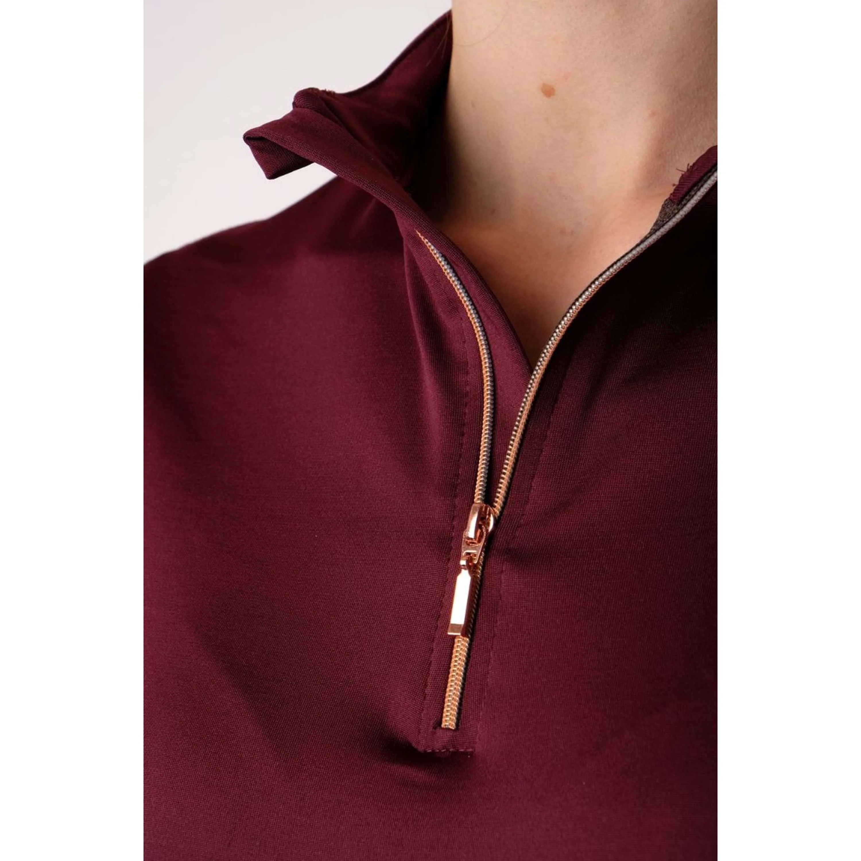 Montar Chemise Everly Rosegold Junior Longues Manches Prune - Image 3