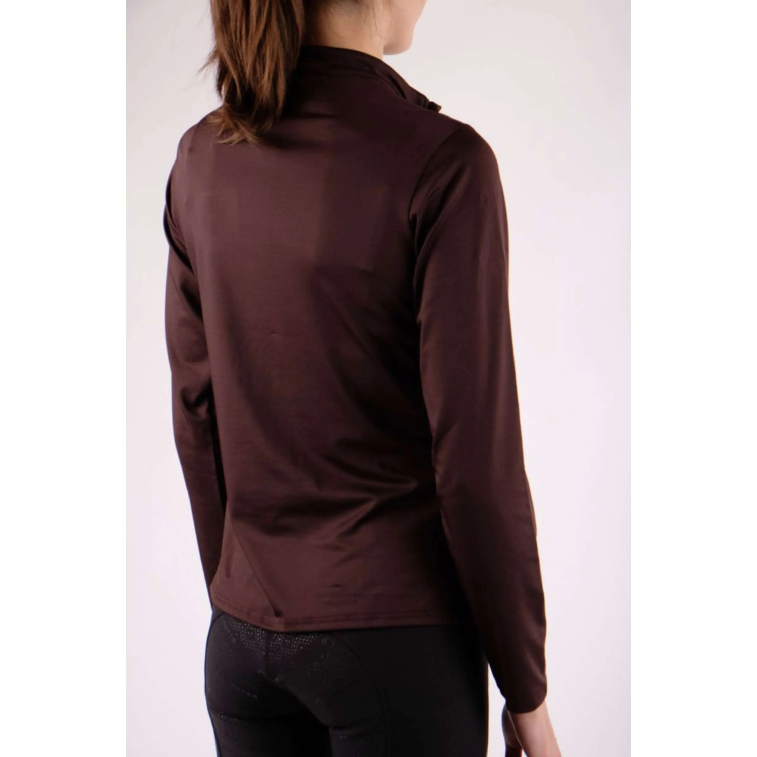 Montar Chemise Everly Rosegold Longues Manches Marron - Image 2