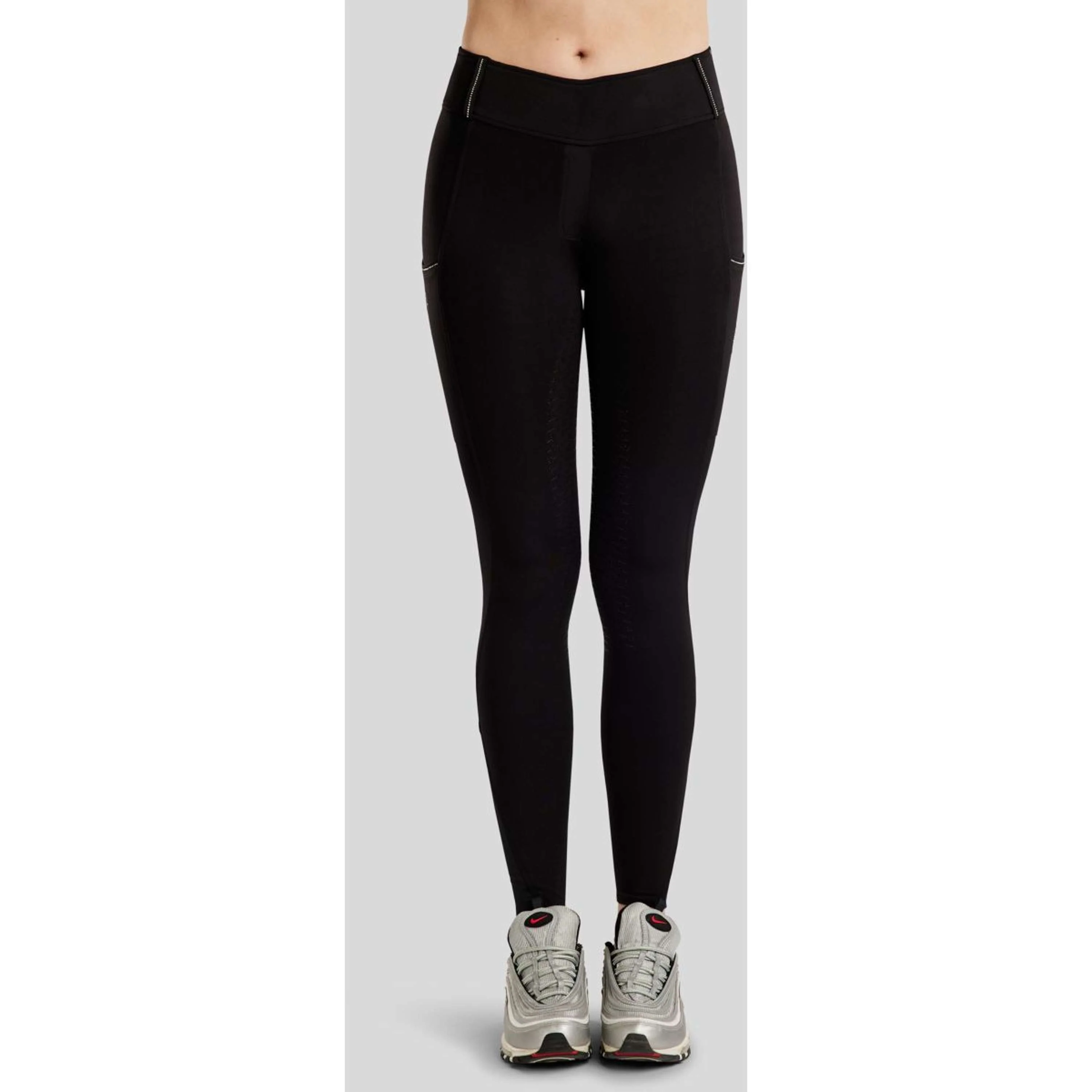 Montar Legging d'Équitation MoCha Full Grip Noir