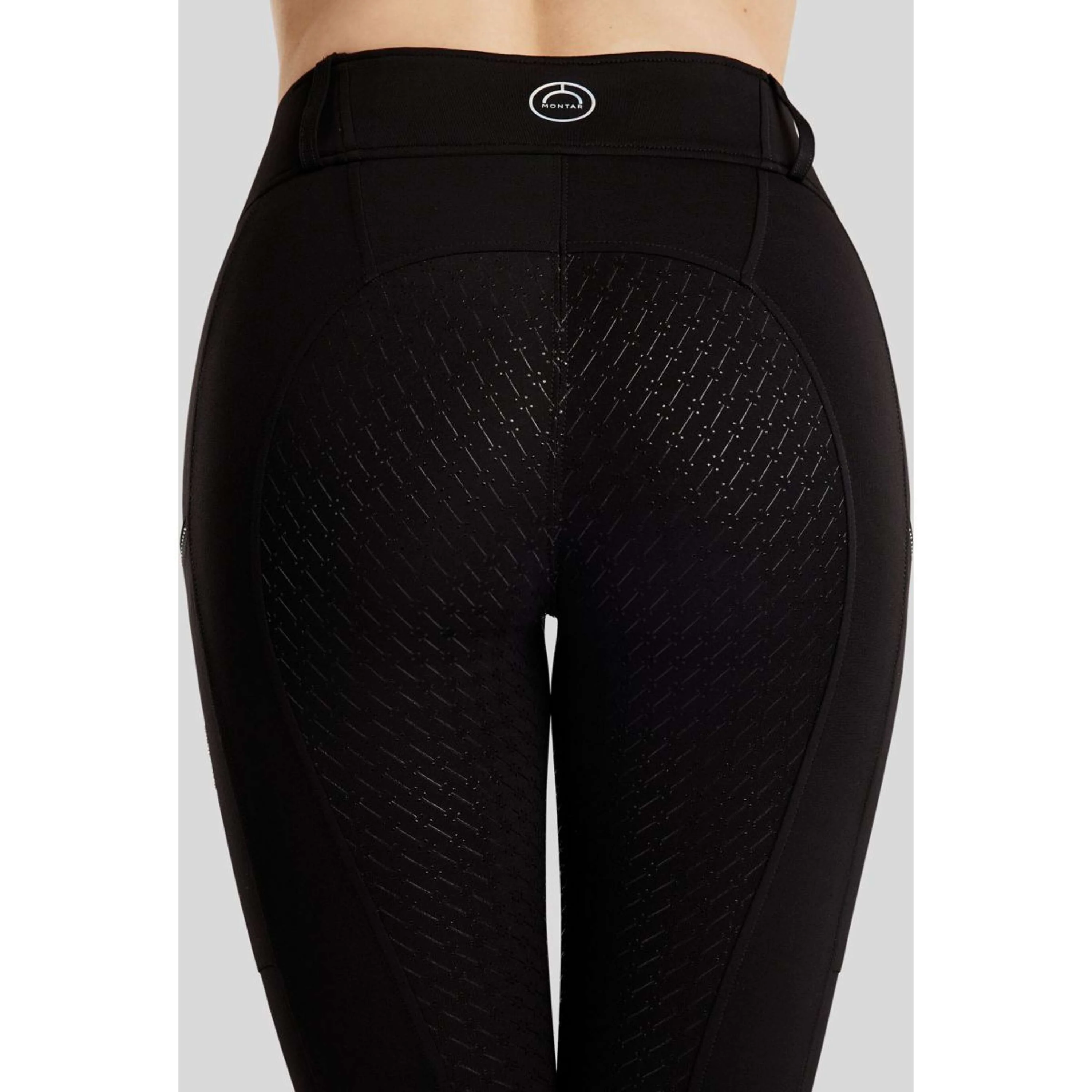 Montar Legging d'Équitation MoCha Full Grip Noir - Image 5