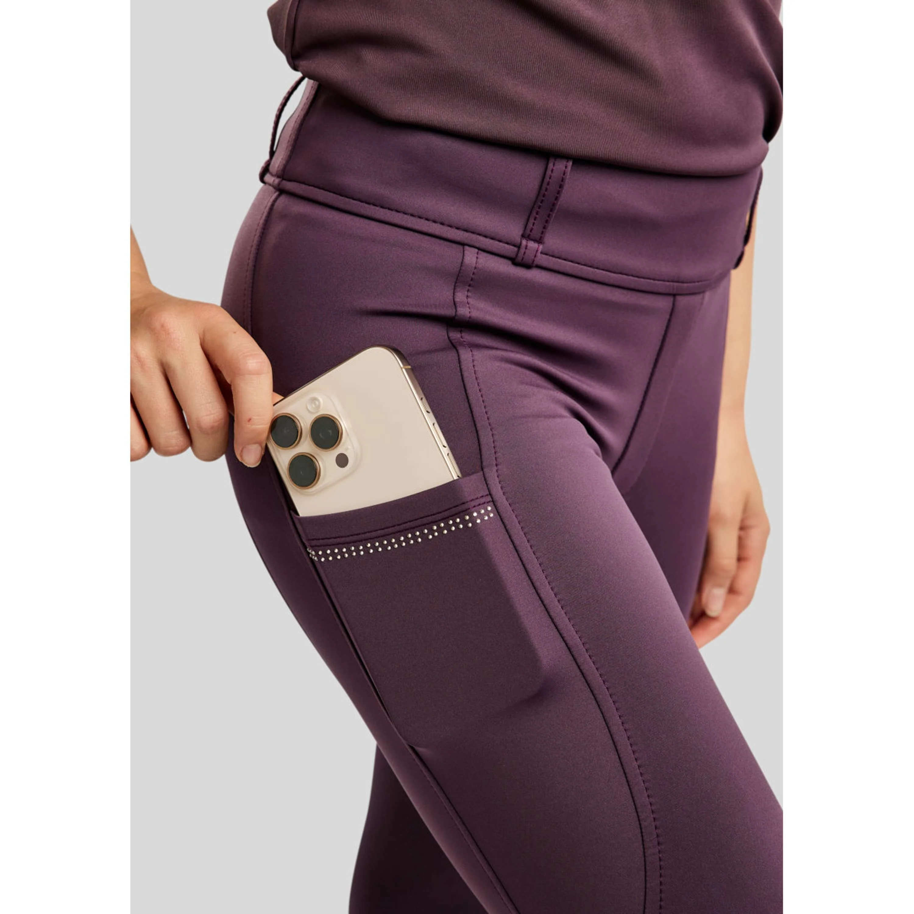 Montar Legging d'Équitation MOEverlisa Kids Full Grip Fig - Image 4