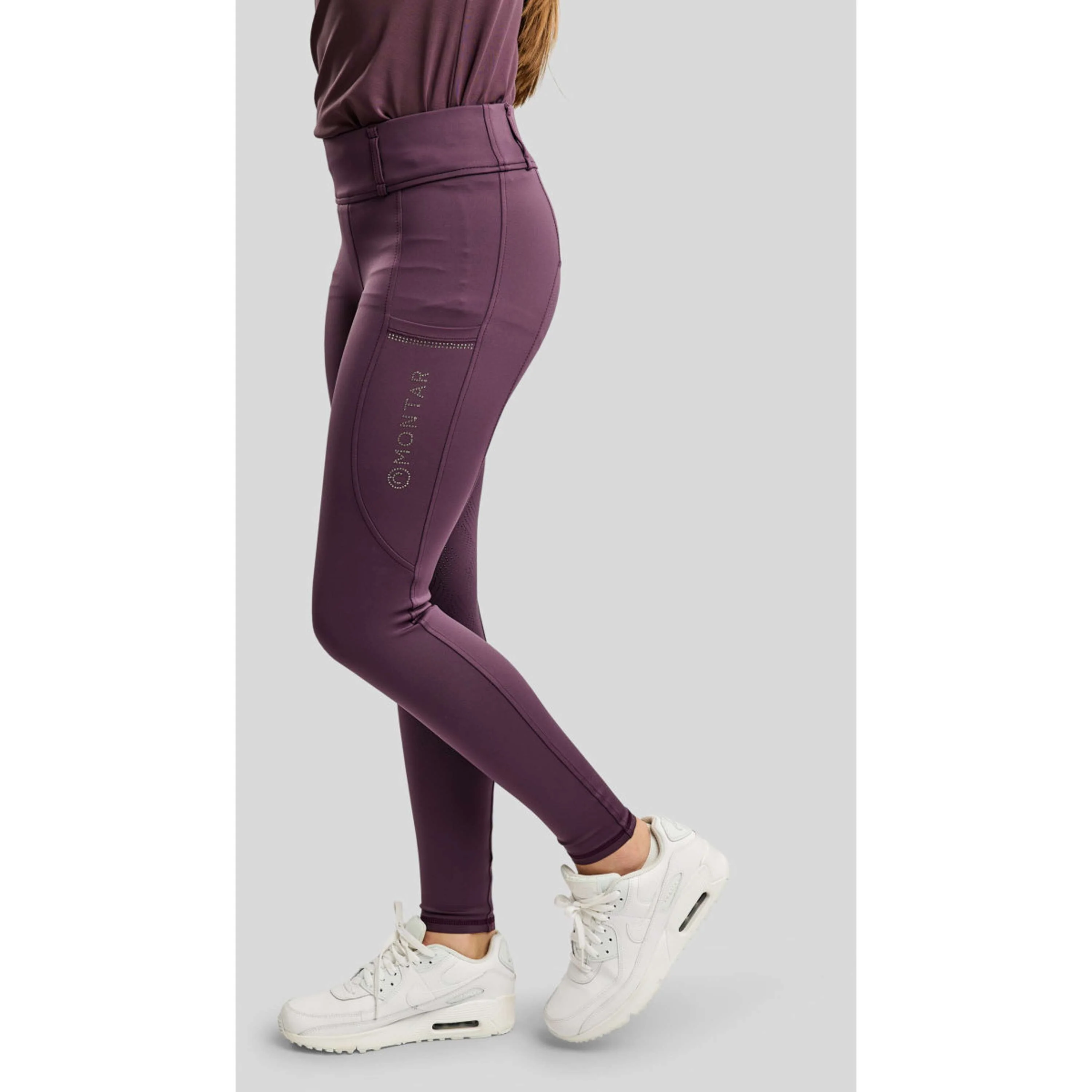 Montar Legging d'Équitation MOEverlisa Kids Full Grip Fig - Image 5