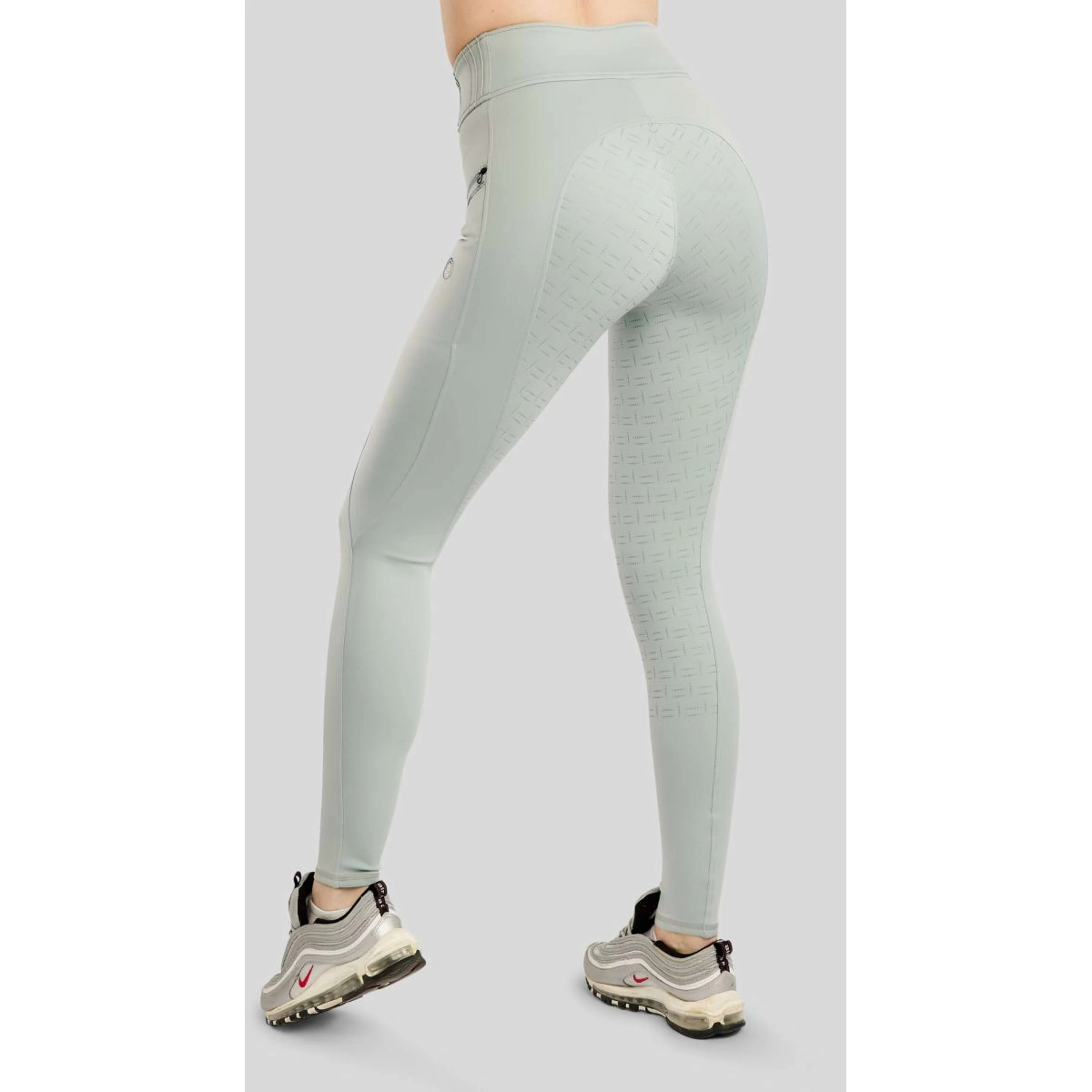 Montar Legging d'Équitation MoPearl Pintuck Full Grip Turin