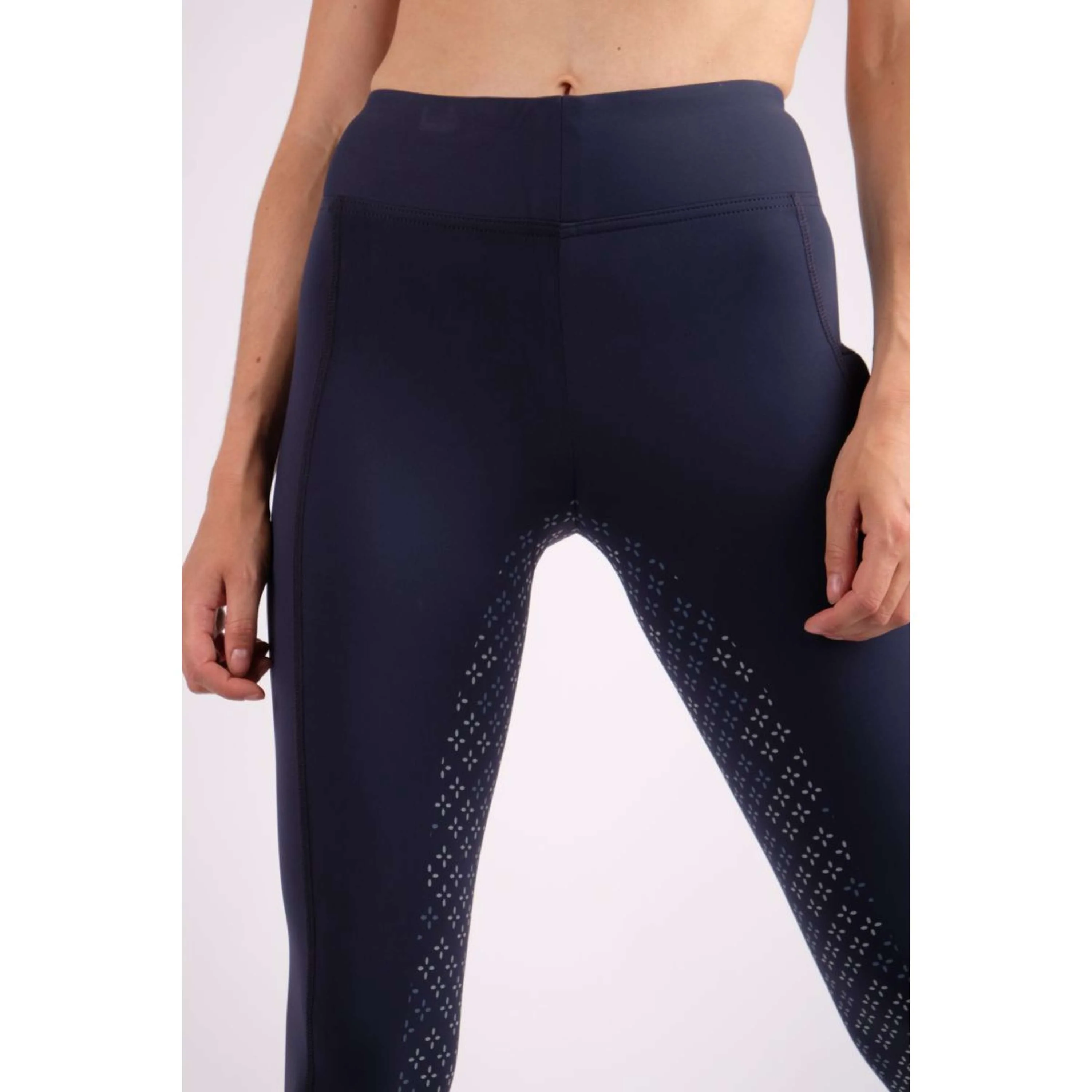 Montar Legging d'Équitation Selena Pull On Full Grip Marin - Image 3