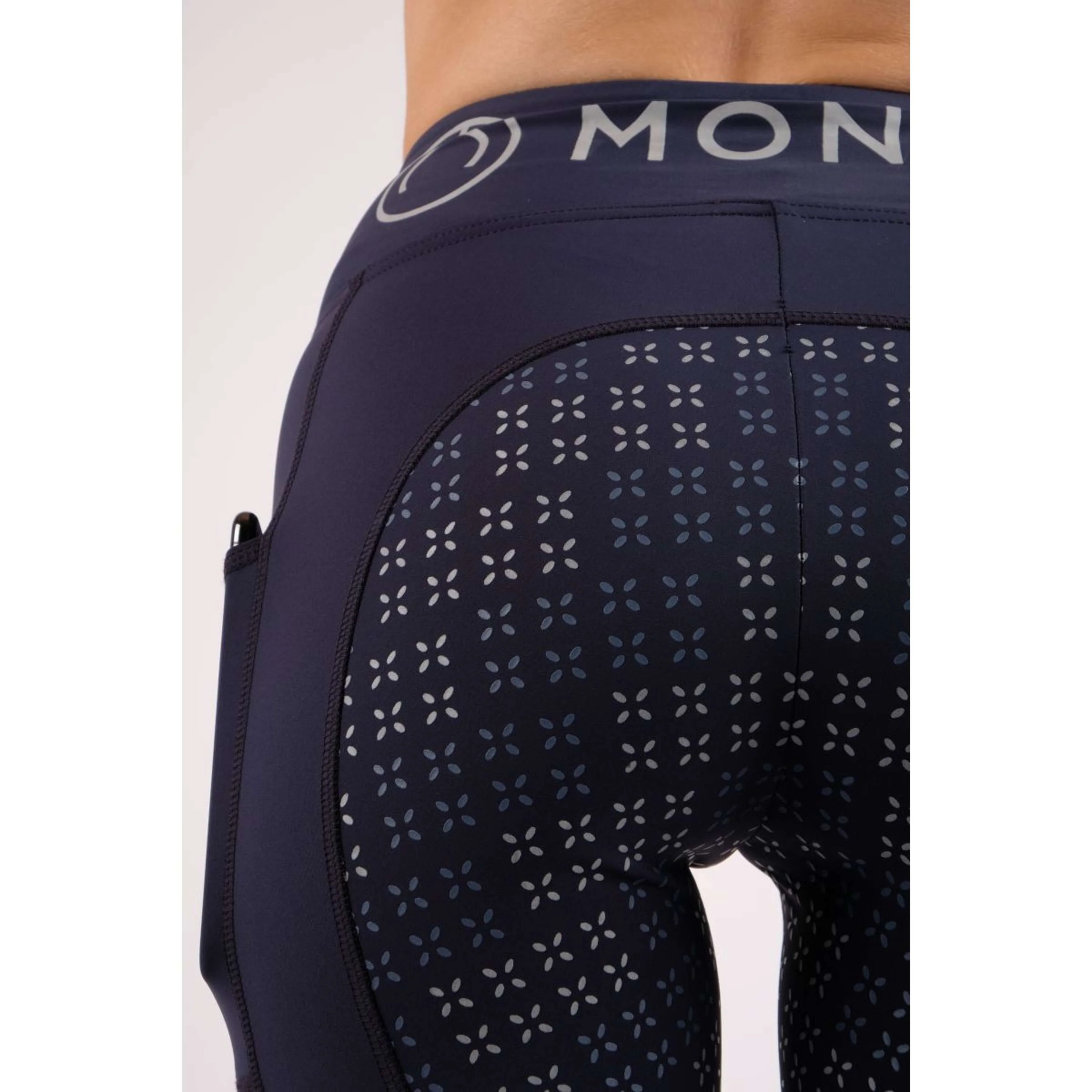 Montar Legging d'Équitation Selena Pull On Full Grip Marin - Image 5