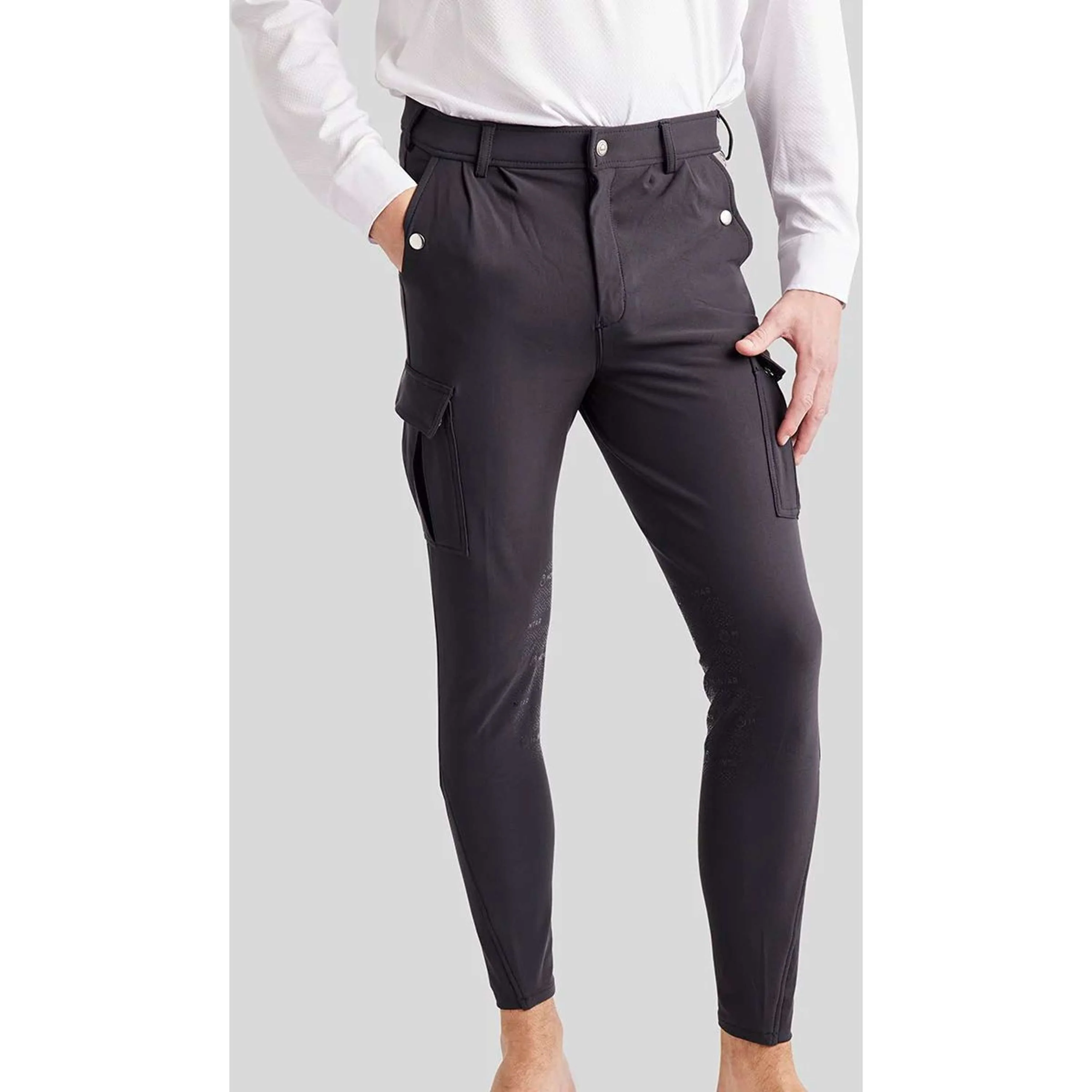 Montar Pantalon d'Équitation Cargo Pockets Marin