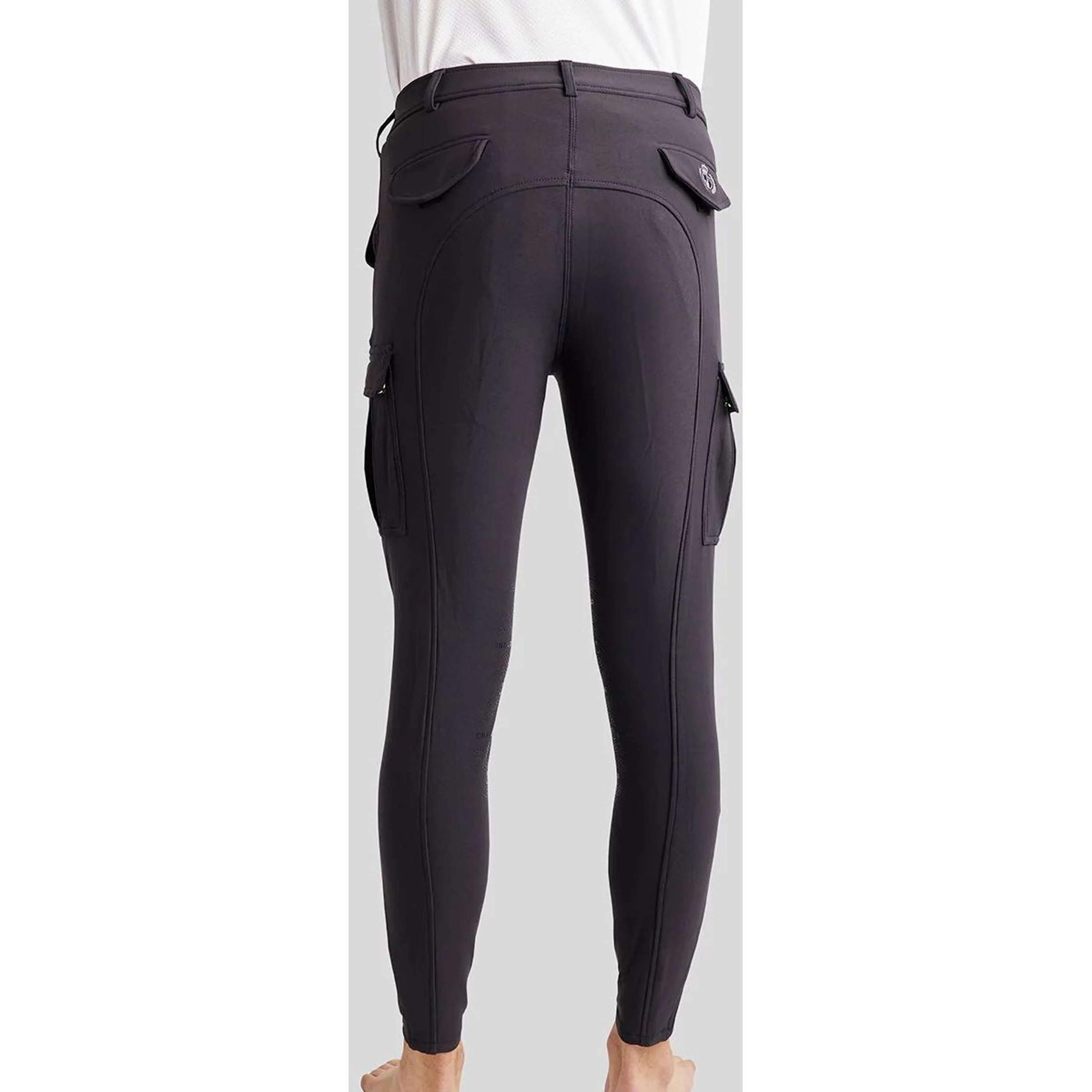 Montar Pantalon d'Équitation Cargo Pockets Marin - Image 3