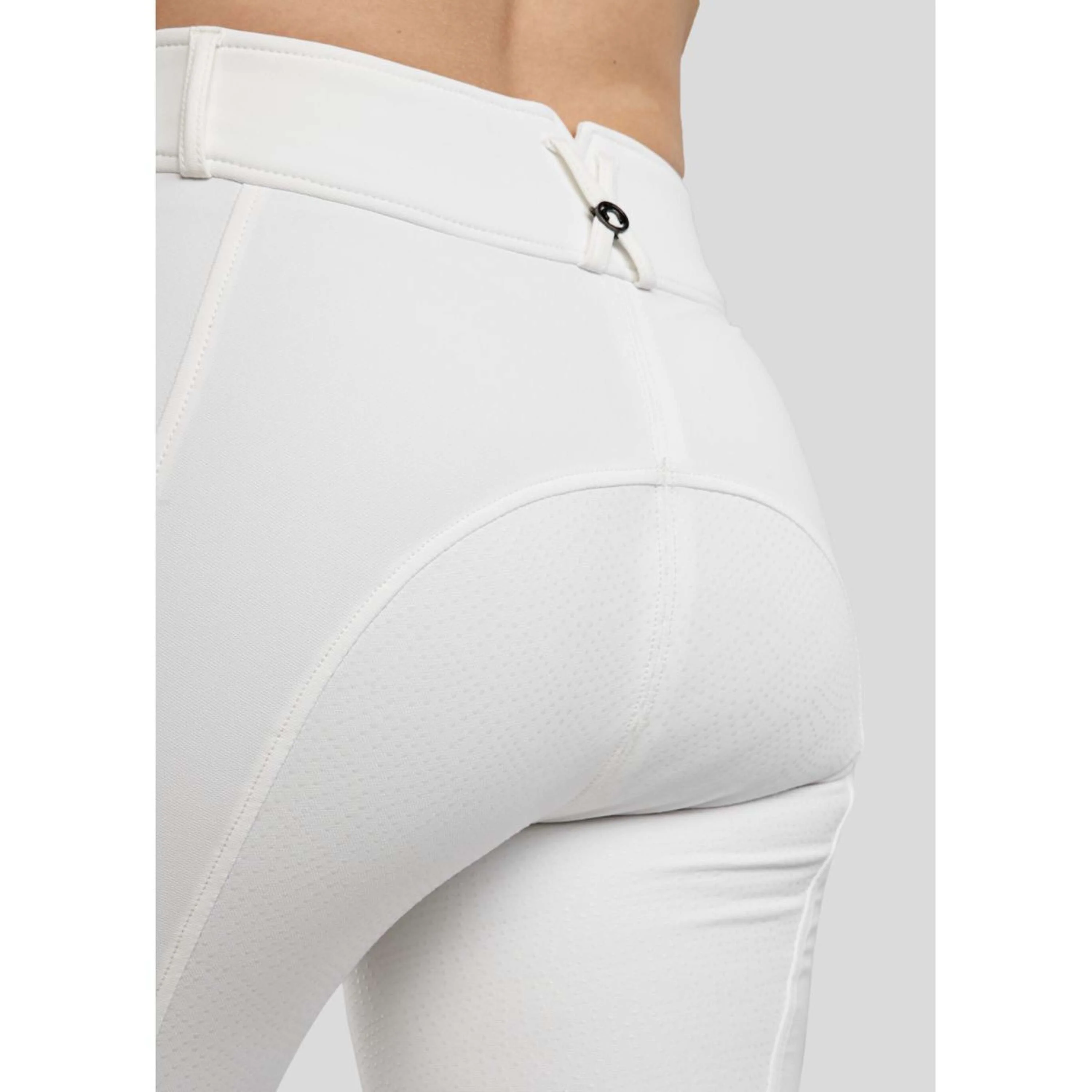 Montar Pantalon d'Équitation Megan Full Grip Blanc - Image 4