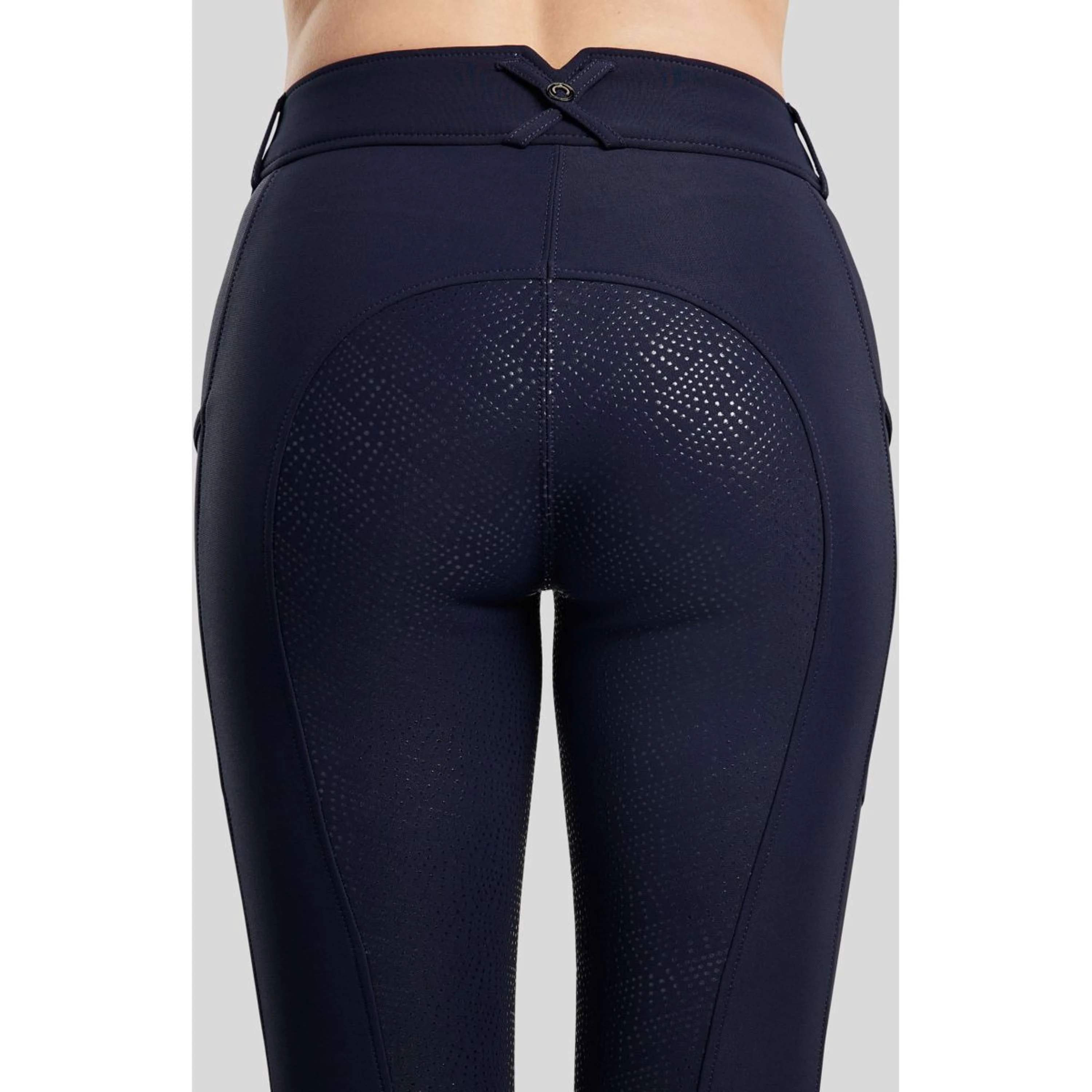 Montar Pantalon d'Équitation Megan Full Grip Marin - Image 3