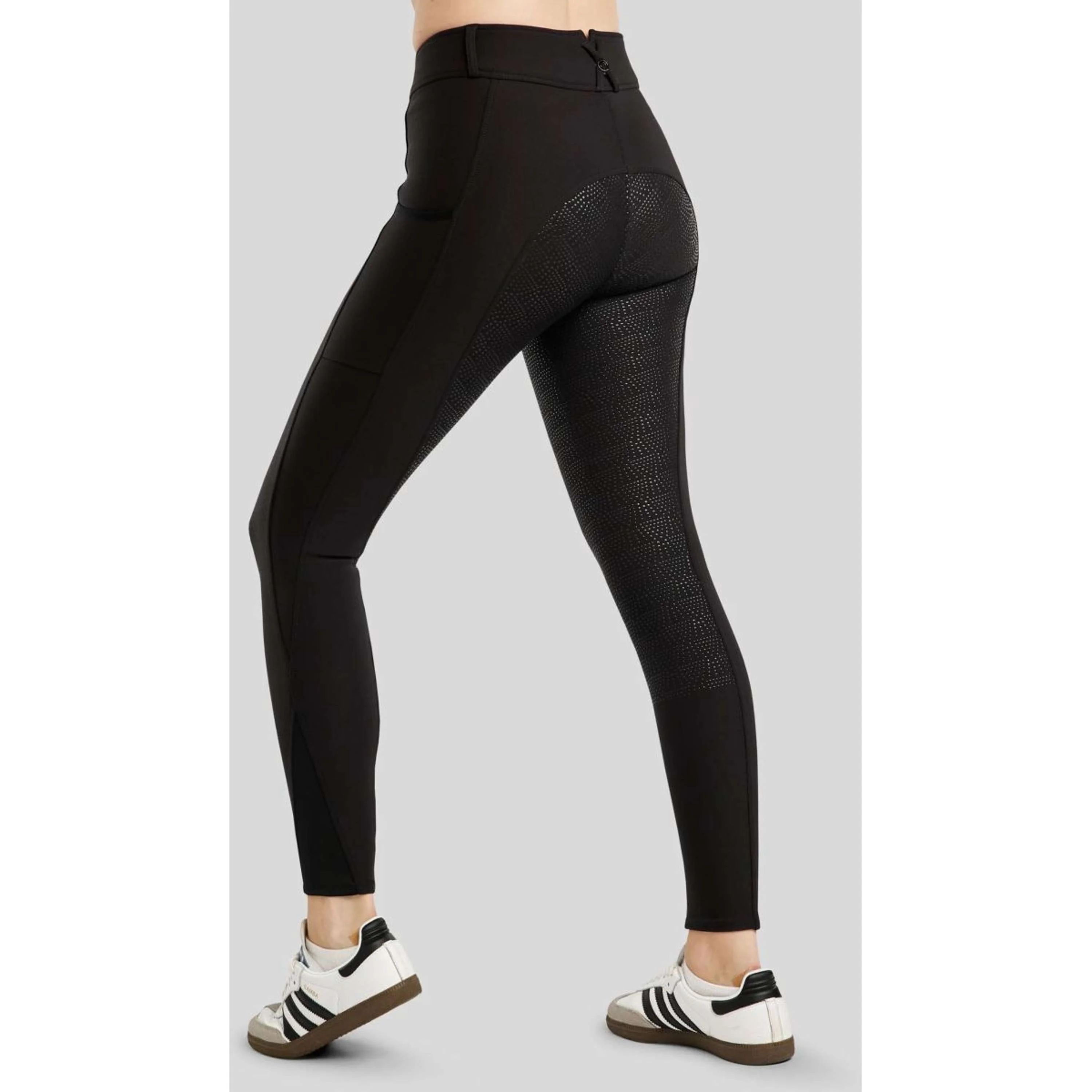 Montar Pantalon d'Équitation Megan Full Grip Noir - Image 2