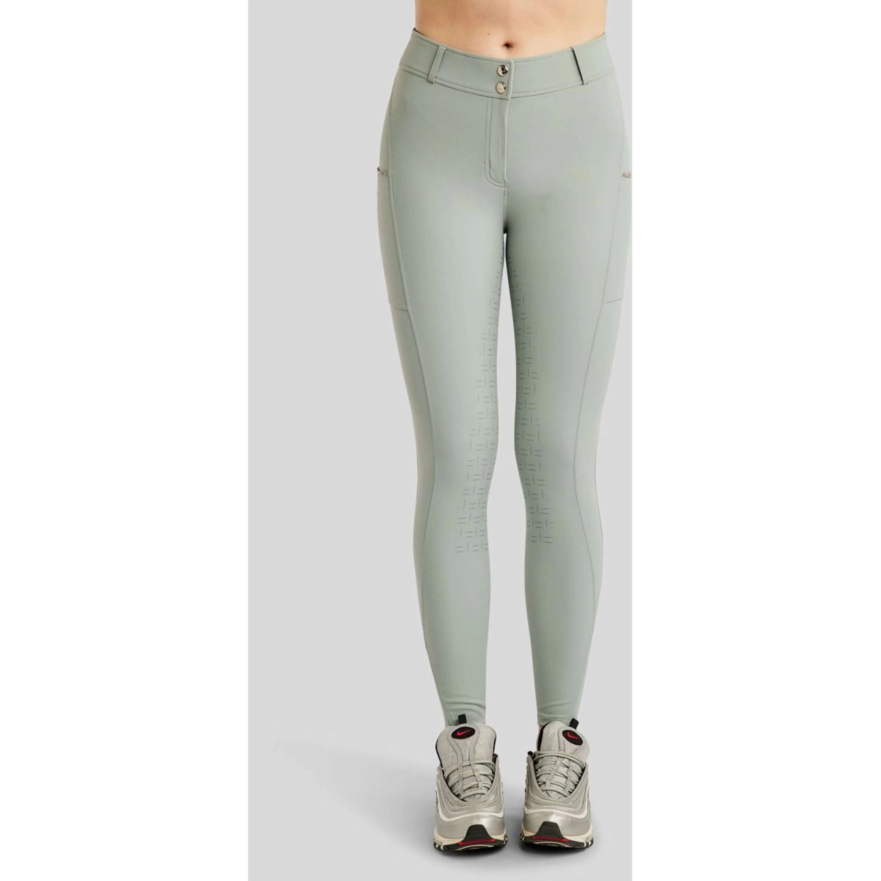 Montar Pantalon d'Équitation MoLila Champagne Crystals Full Grip Turin - Image 2