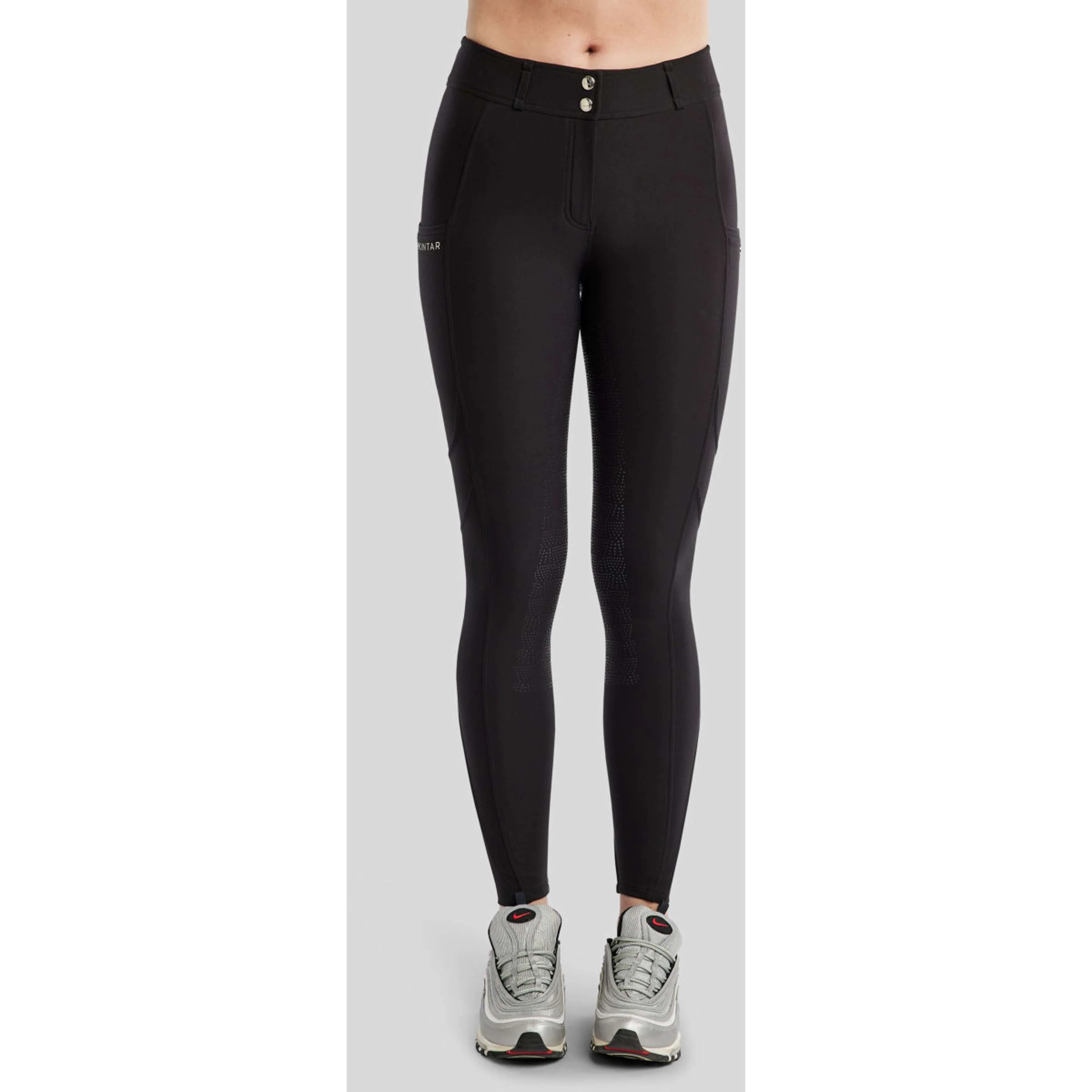Montar Pantalon d'Équitation MoPhilipa Full Grip Noir