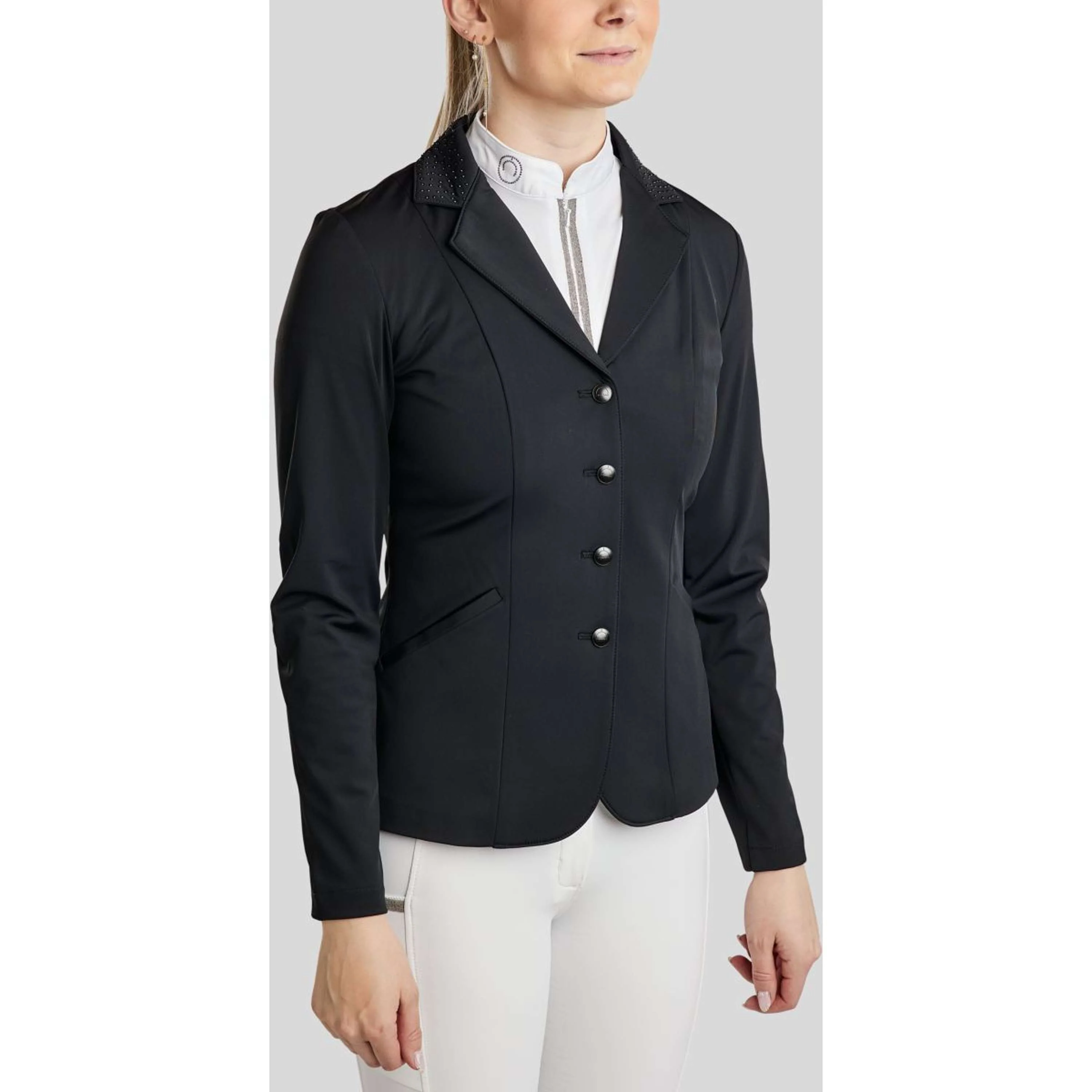 Montar Petite Veste de Concours Bonnie Crystal Noir - Image 6