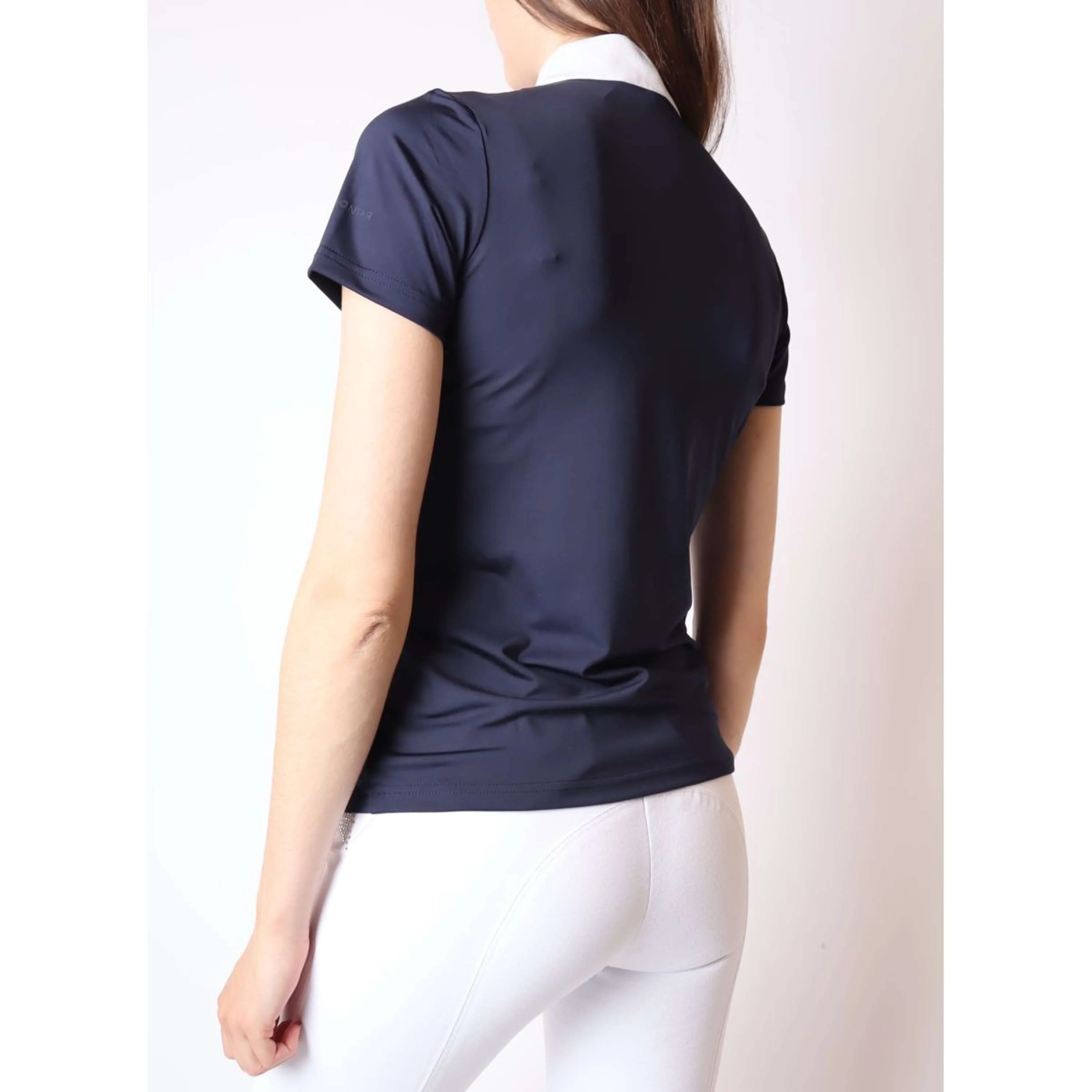 Montar T-shirt de Concours Bling MonTech Marin foncé - Image 4
