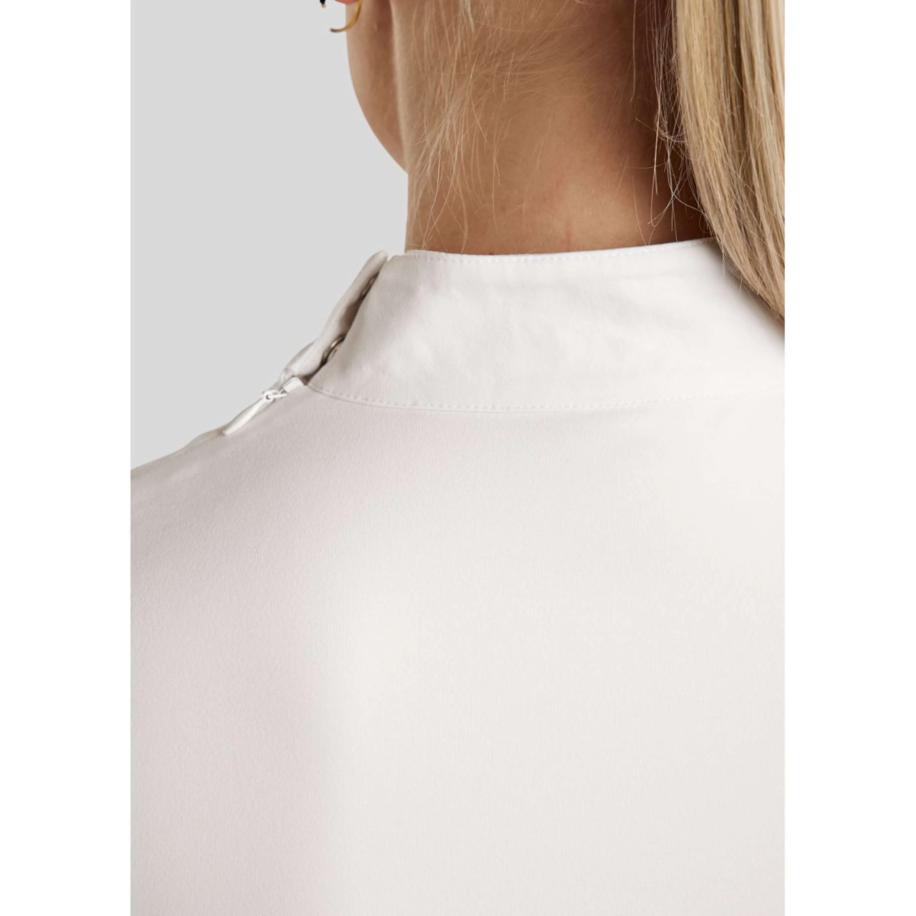 Montar T-shirt de Concours MoEmilia Longues Manches Blanc - Image 3