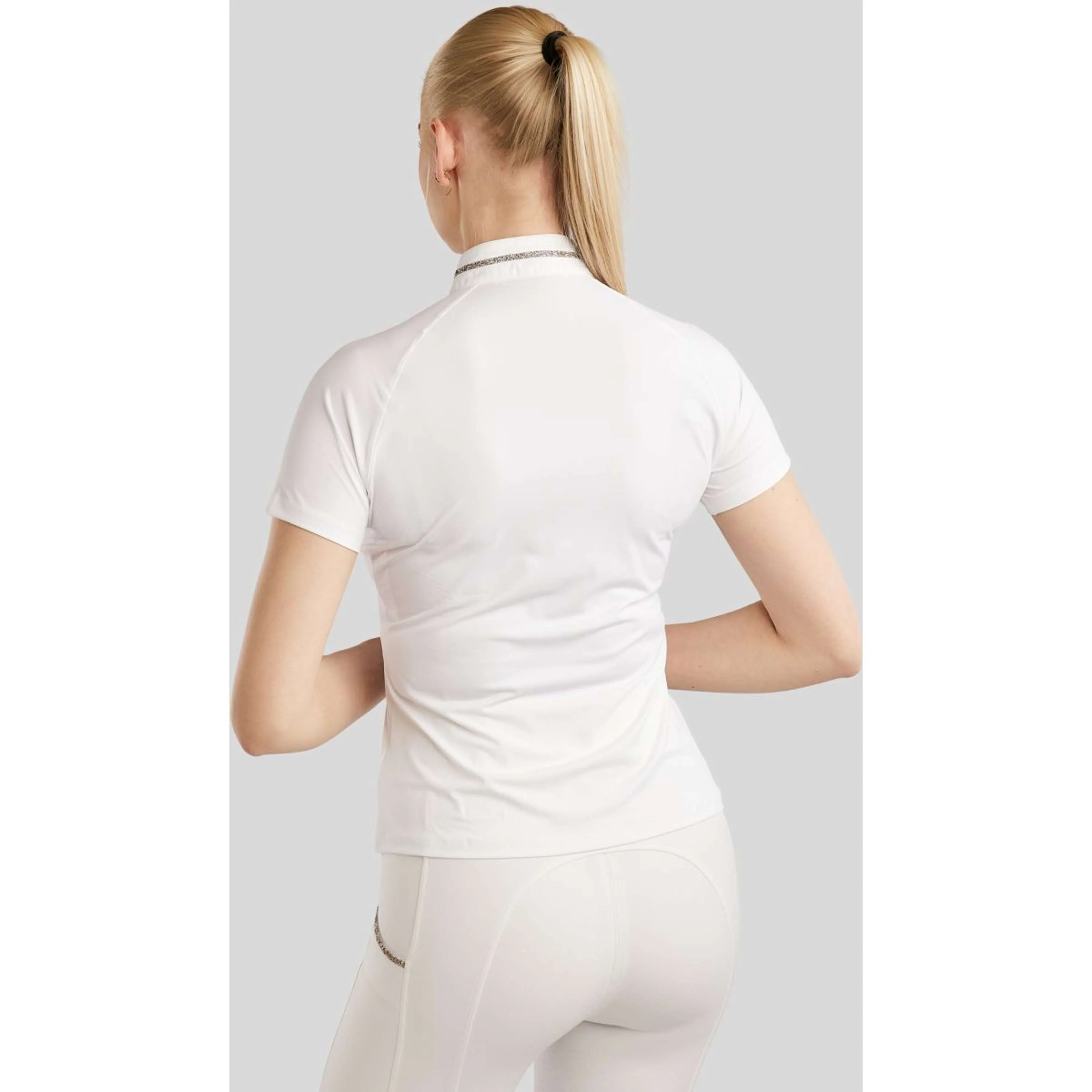 Montar T-shirt de Concours MoLila Champagne Crystals Blanc - Image 2