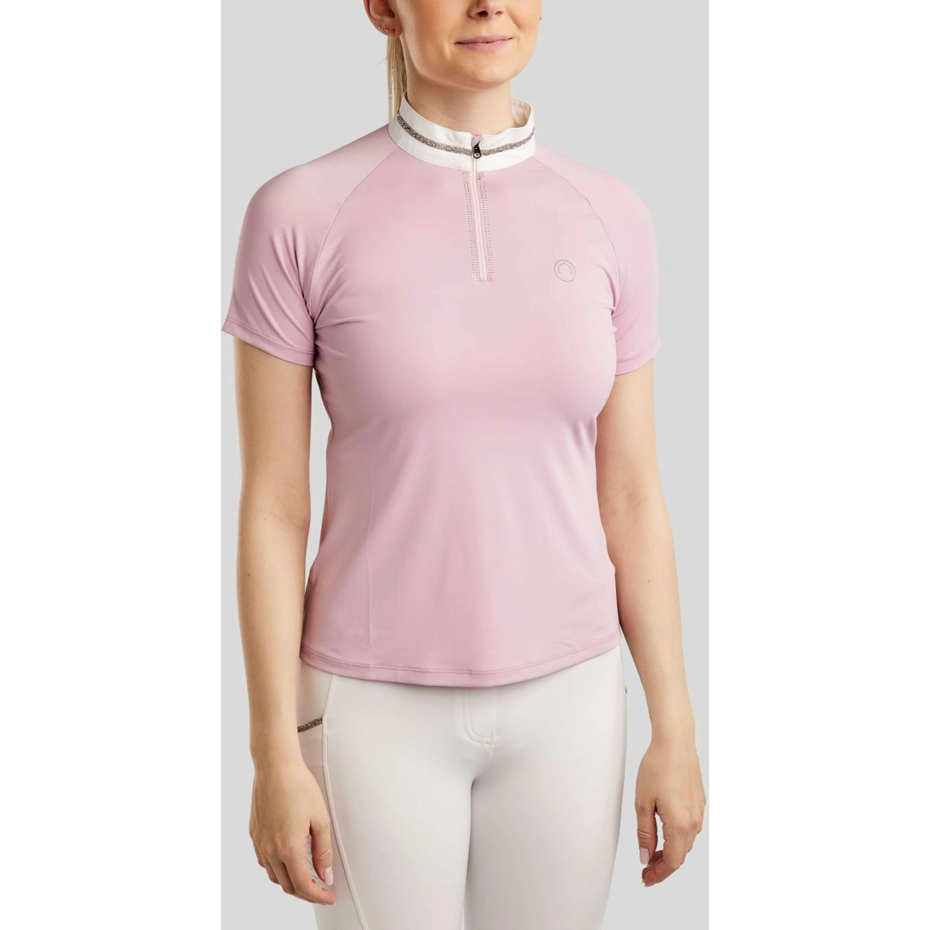 Montar T-shirt de Concours MoLila Champagne Crystals Candy Pink