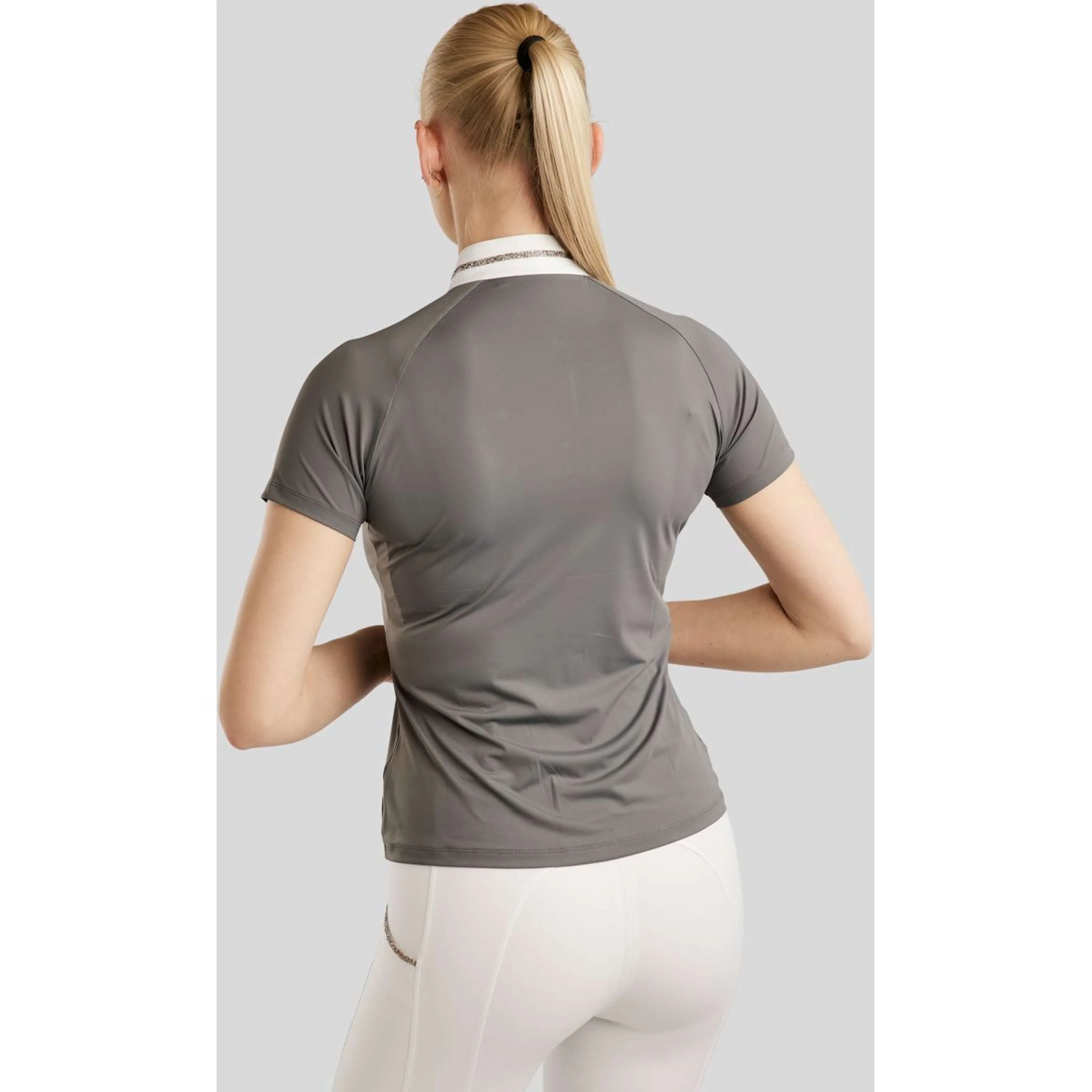 Montar T-shirt de Concours MoLila Champagne Crystals Gris - Image 2